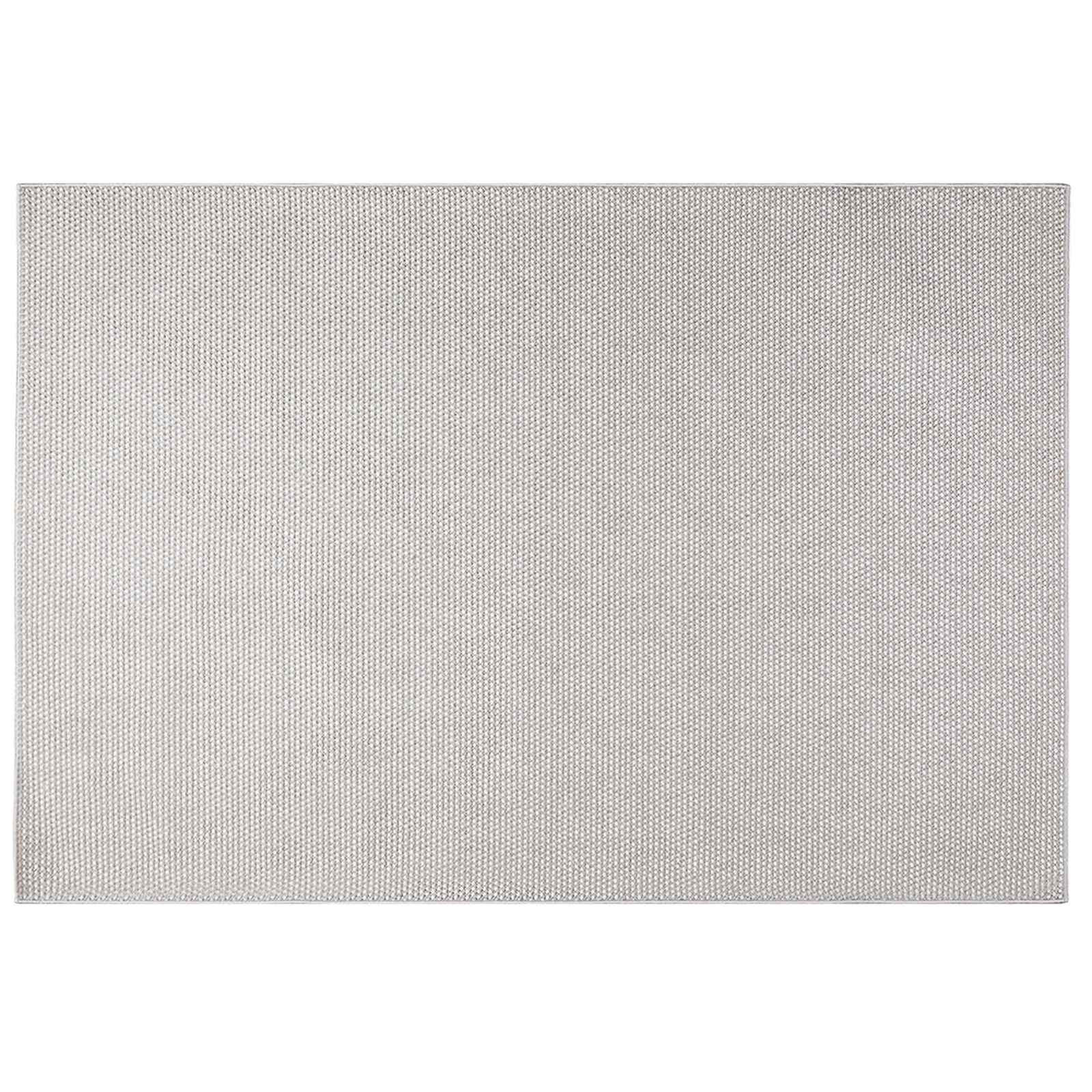 Innenteppich LUGO Creme und Grau 140 x 200 cm Polyester