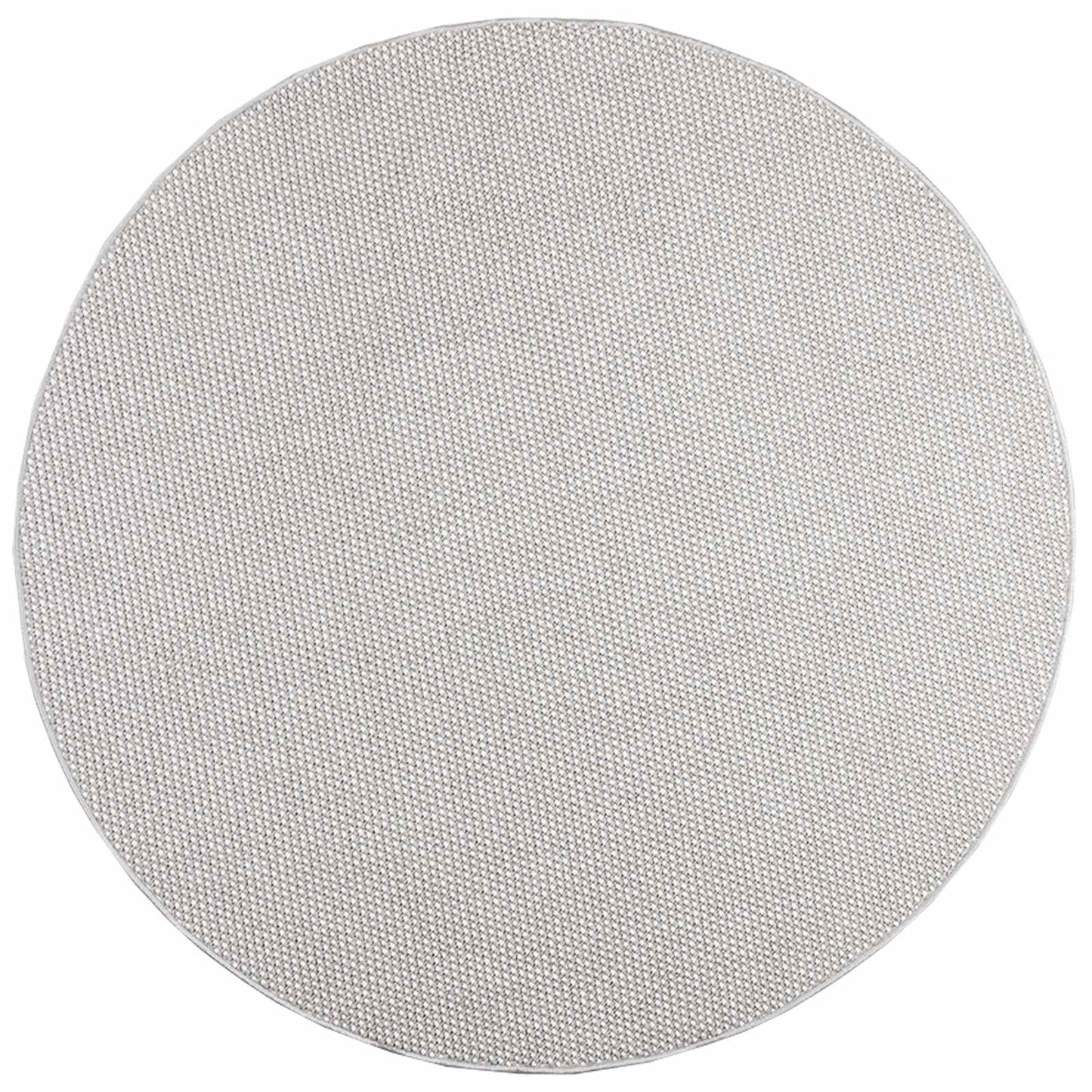 Innenteppich LUGO Creme und Grau Ø 160 CM Polyester