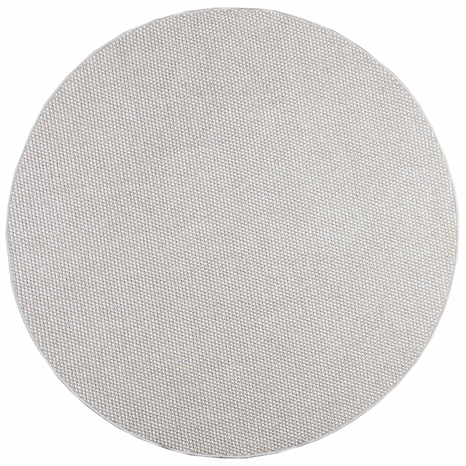Innenteppich LUGO Creme und Grau Ø 160 CM Polyester