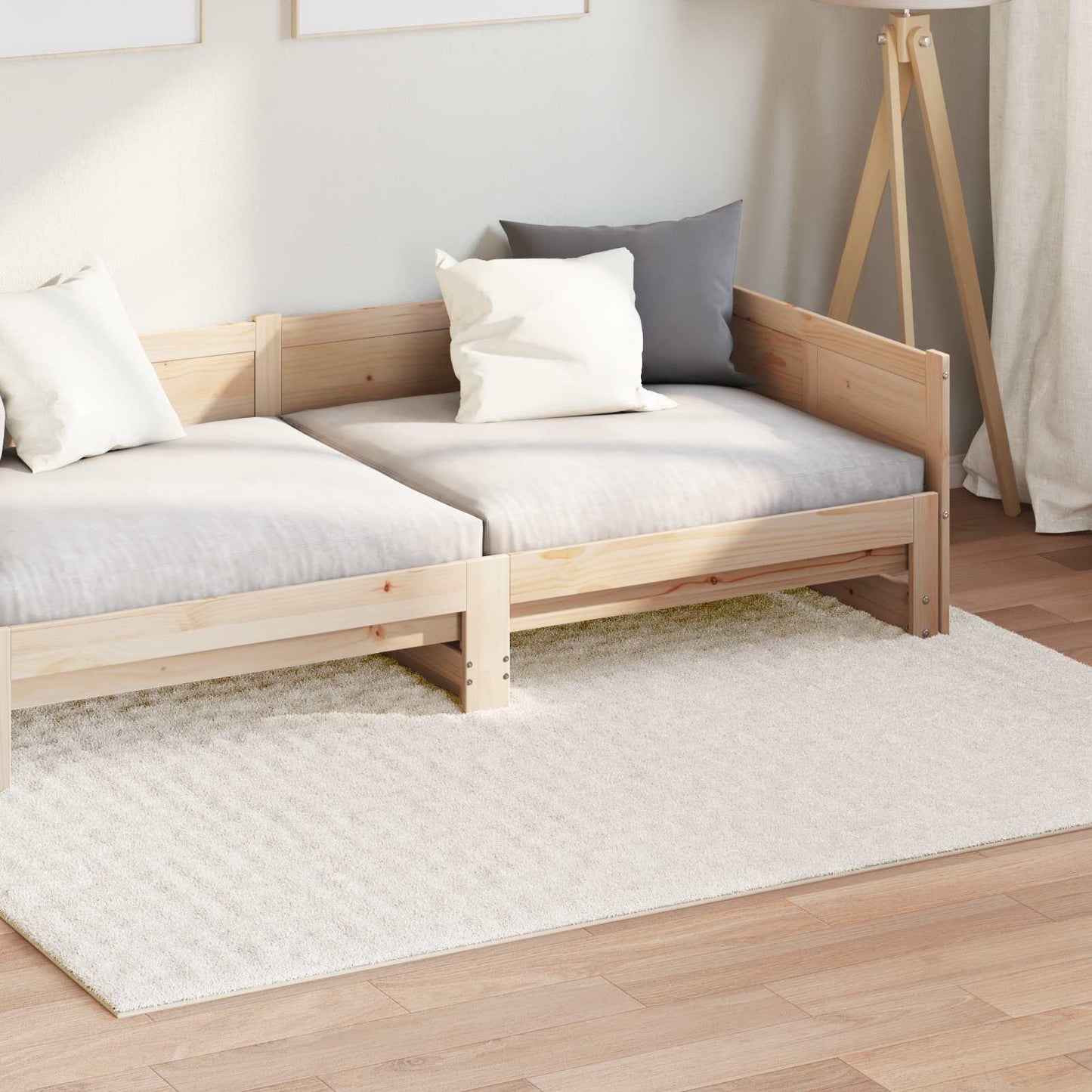 Bereichsteppiche SIROLO Creme 170 x 120 cm Polyester