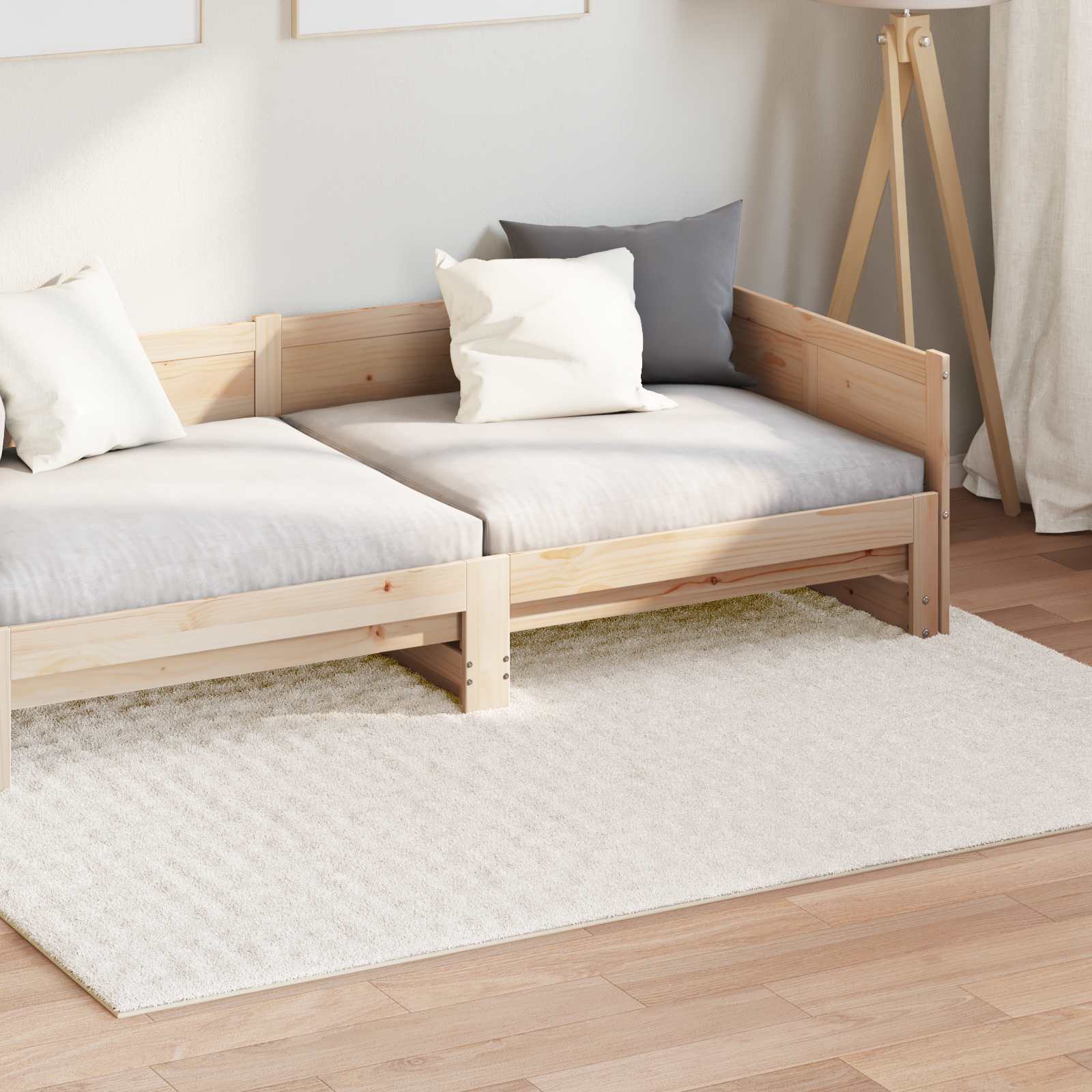 Bereichsteppiche SIROLO Creme 230 x 160 cm Polyester