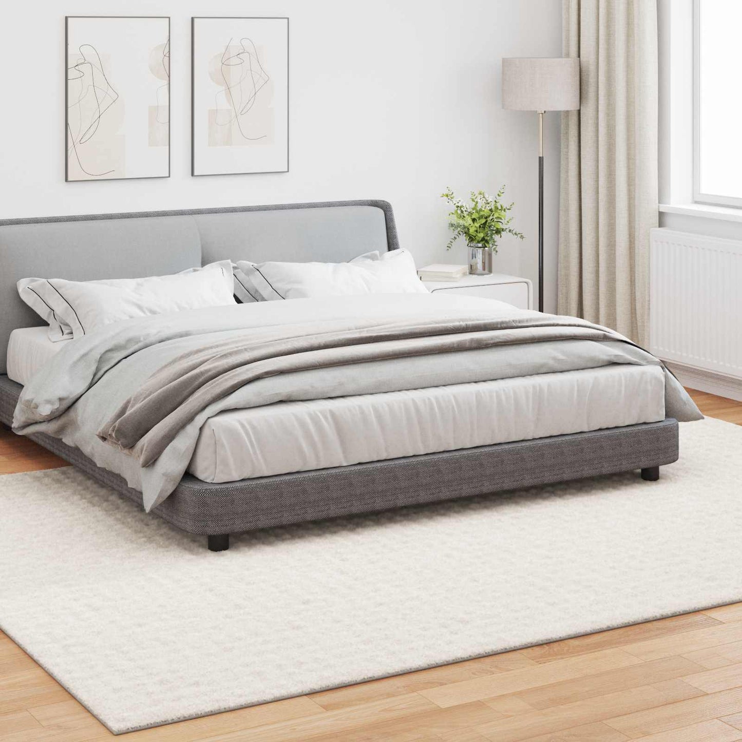 Bereichsteppiche SIROLO Creme 340 x 240 cm Polyester