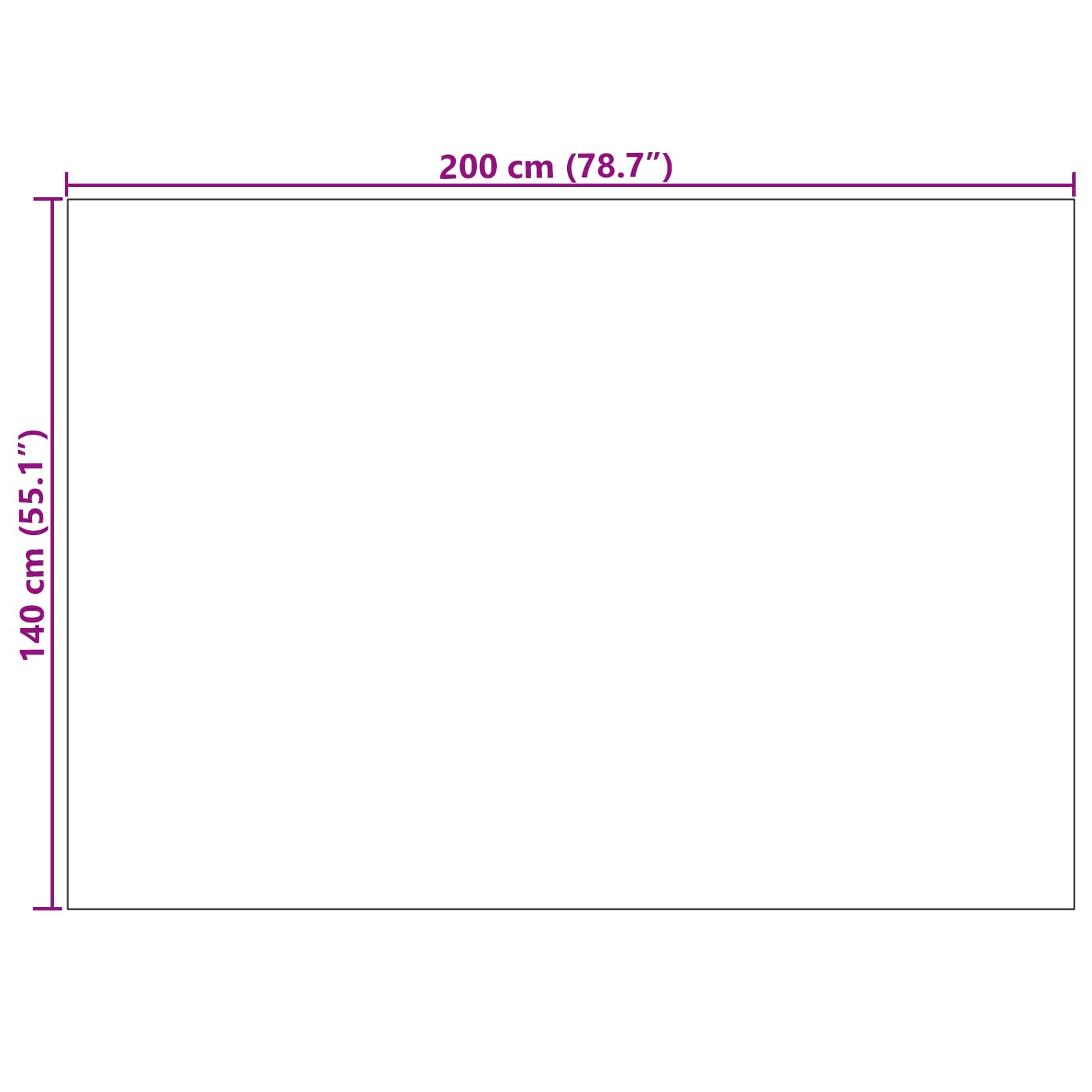 Bereichsteppiche SIROLO Beige 200 x 140 cm Polyester