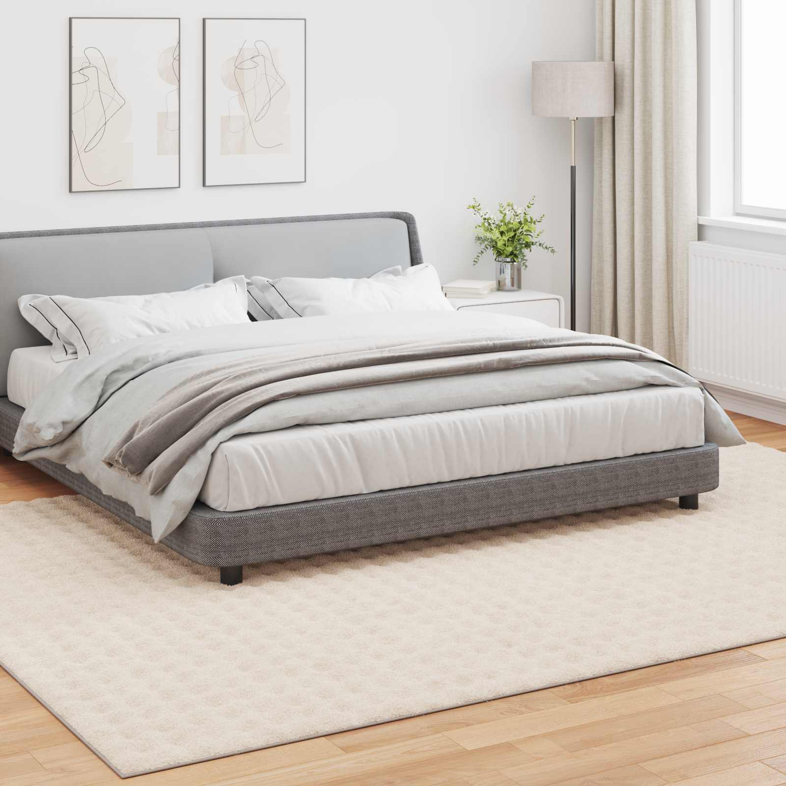Bereichsteppiche SIROLO Beige 280 x 200 cm Polyester