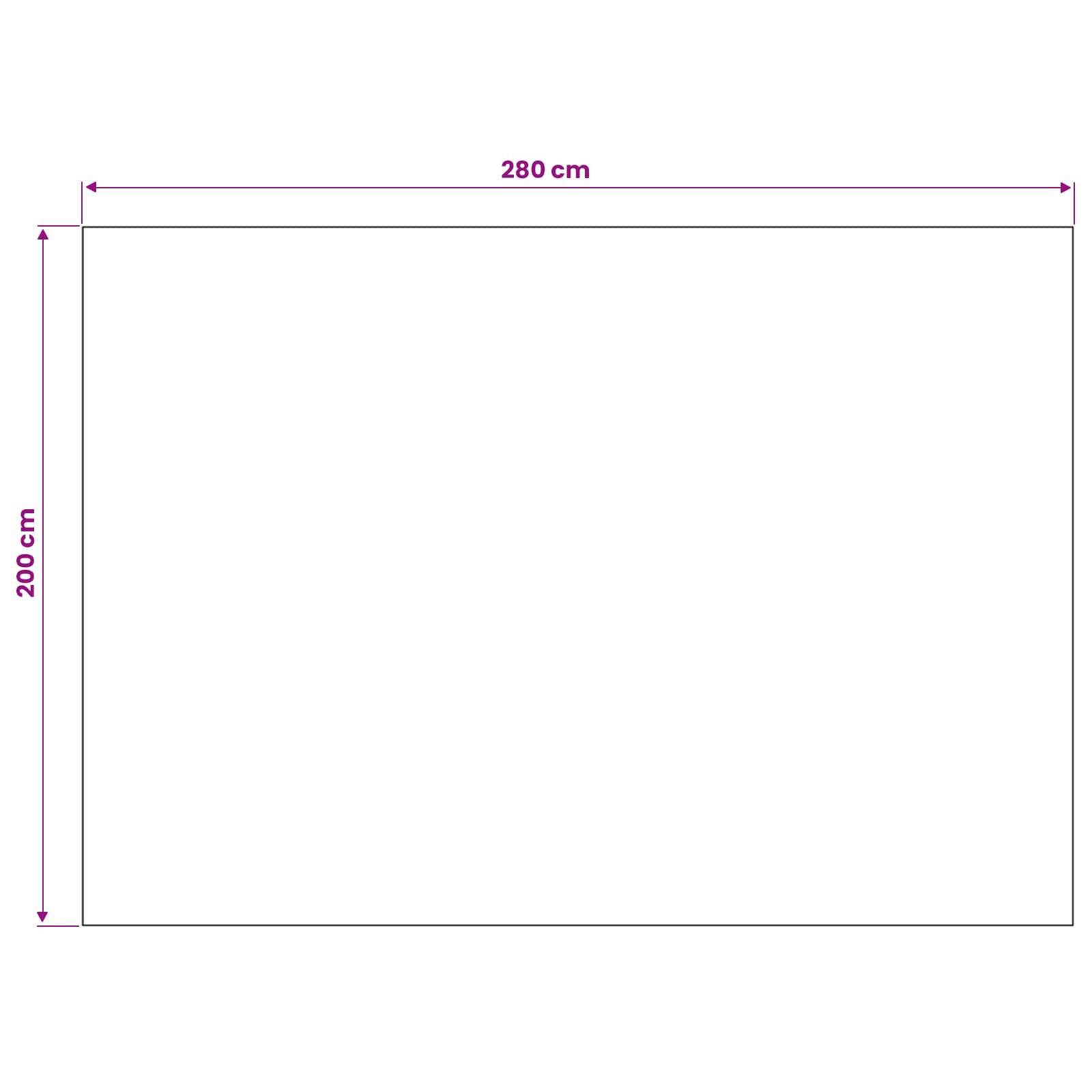 Bereichsteppiche SIROLO Beige 280 x 200 cm Polyester