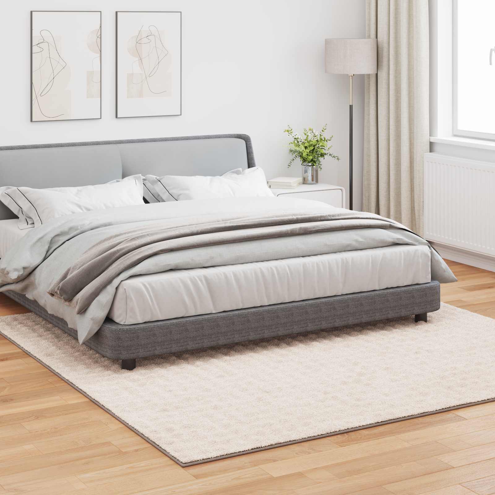 Bereichsteppiche Quadratisch SIROLO Beige 240 x 240 cm