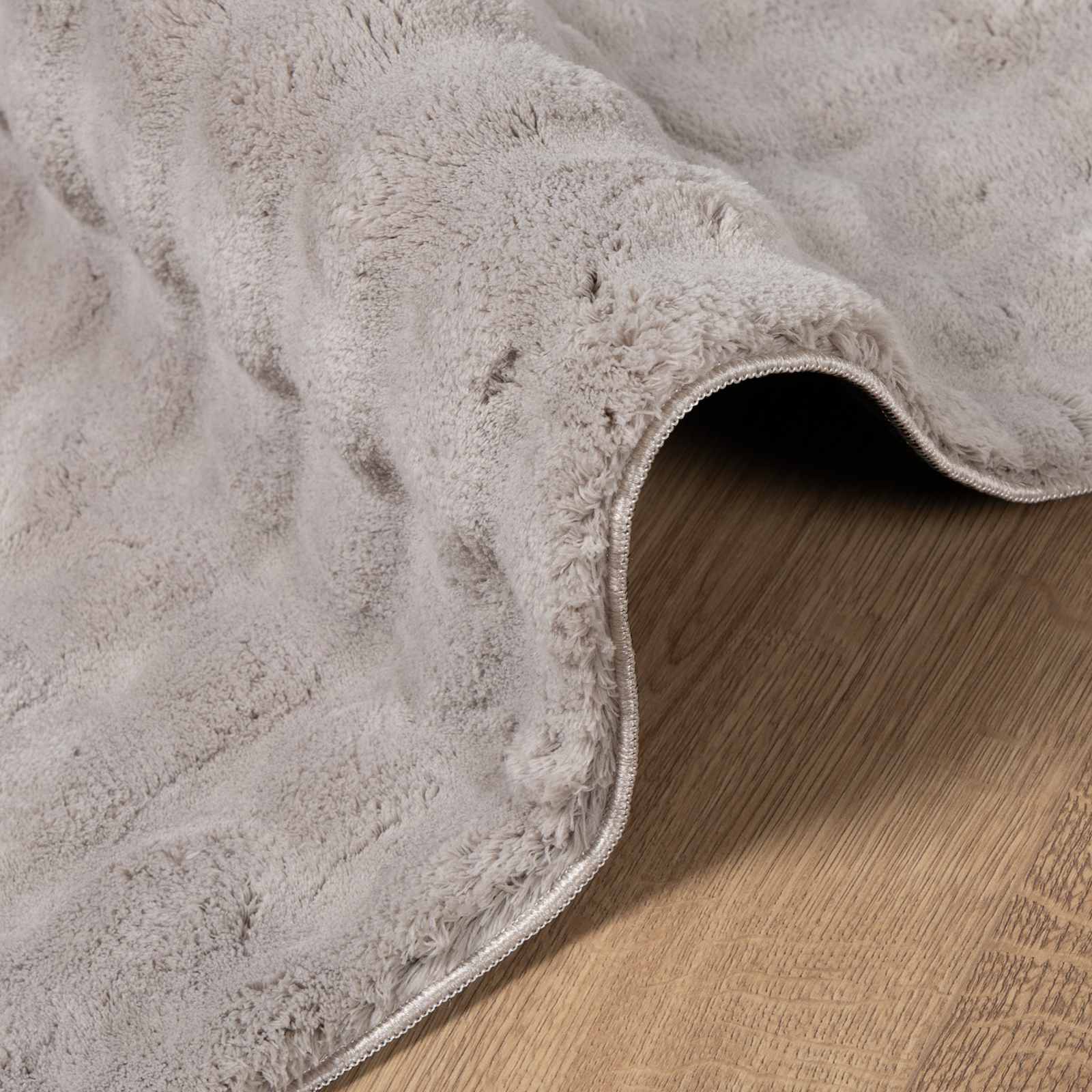 Bereichsteppiche Rechtwinklig SIROLO Sand 150 x 80 cm Polyester