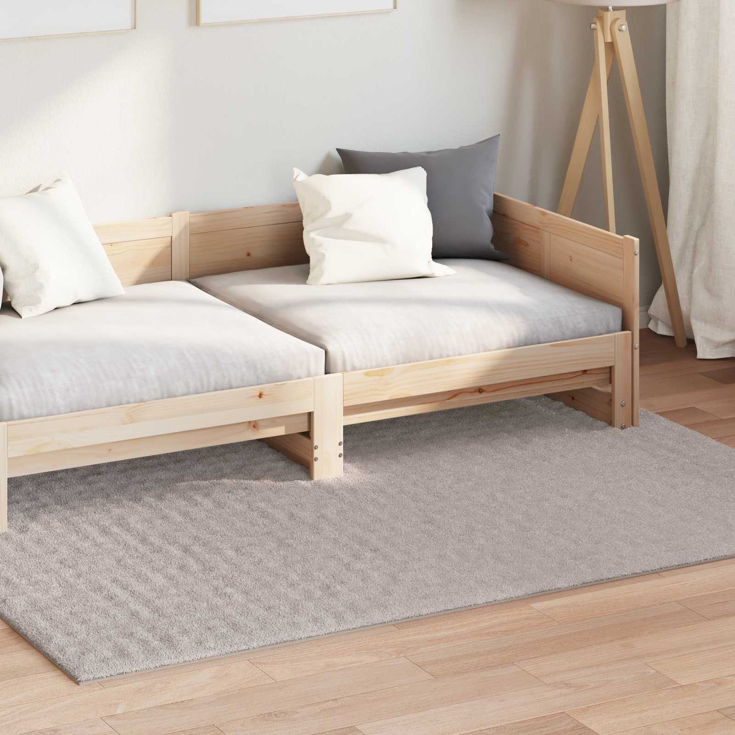 Bereichsteppiche Rechtwinklig SIROLO Sand 170 x 120 cm