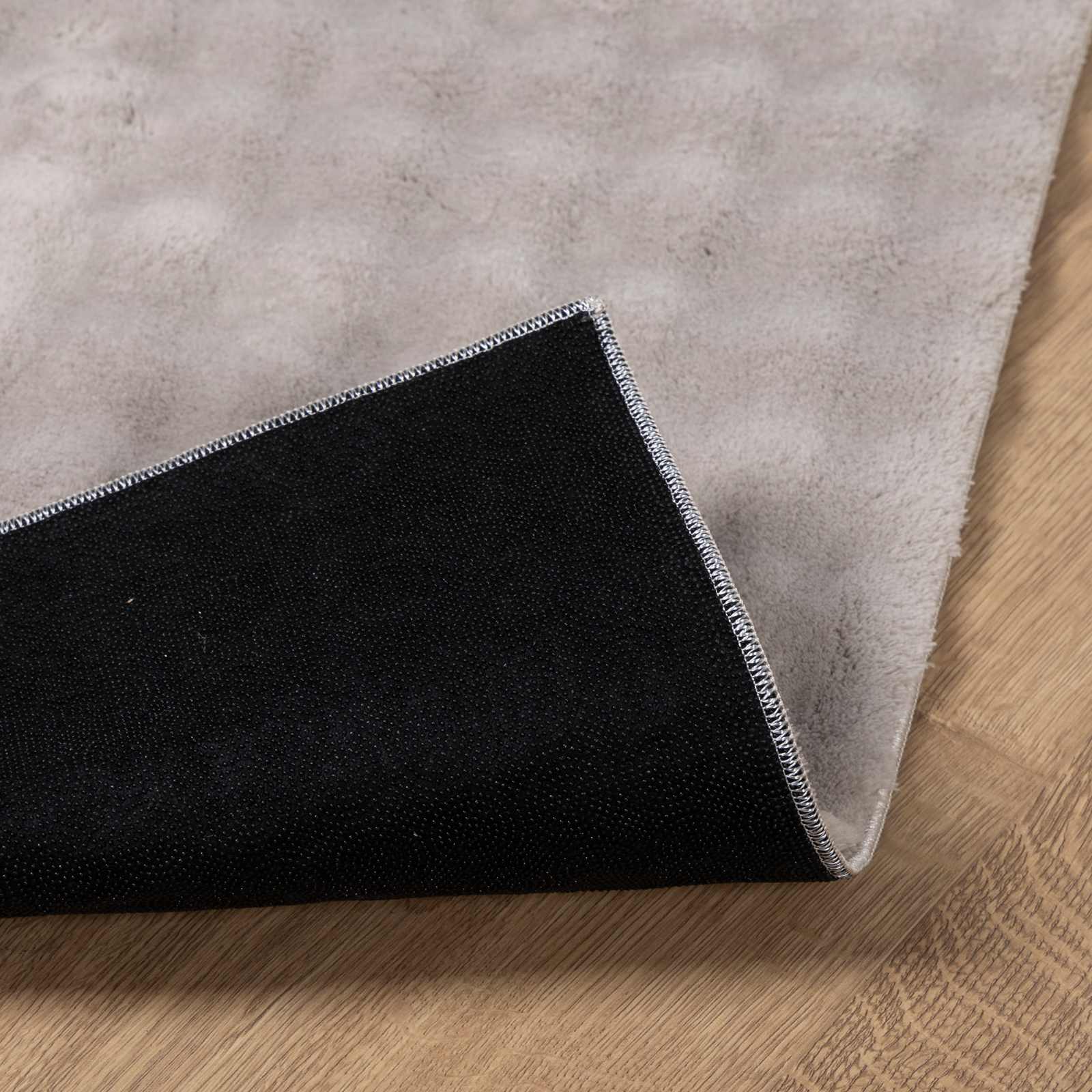 Bereichsteppiche Quadratisch SIROLO Sand 200 x 200 cm Polyester