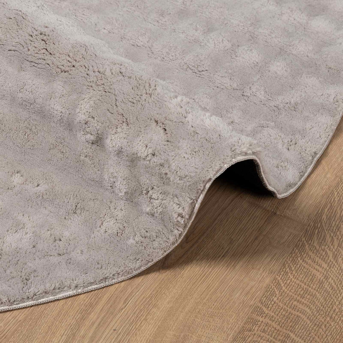 Bereichsteppiche Rund SIROLO Sand Ø 200 CM Polyester