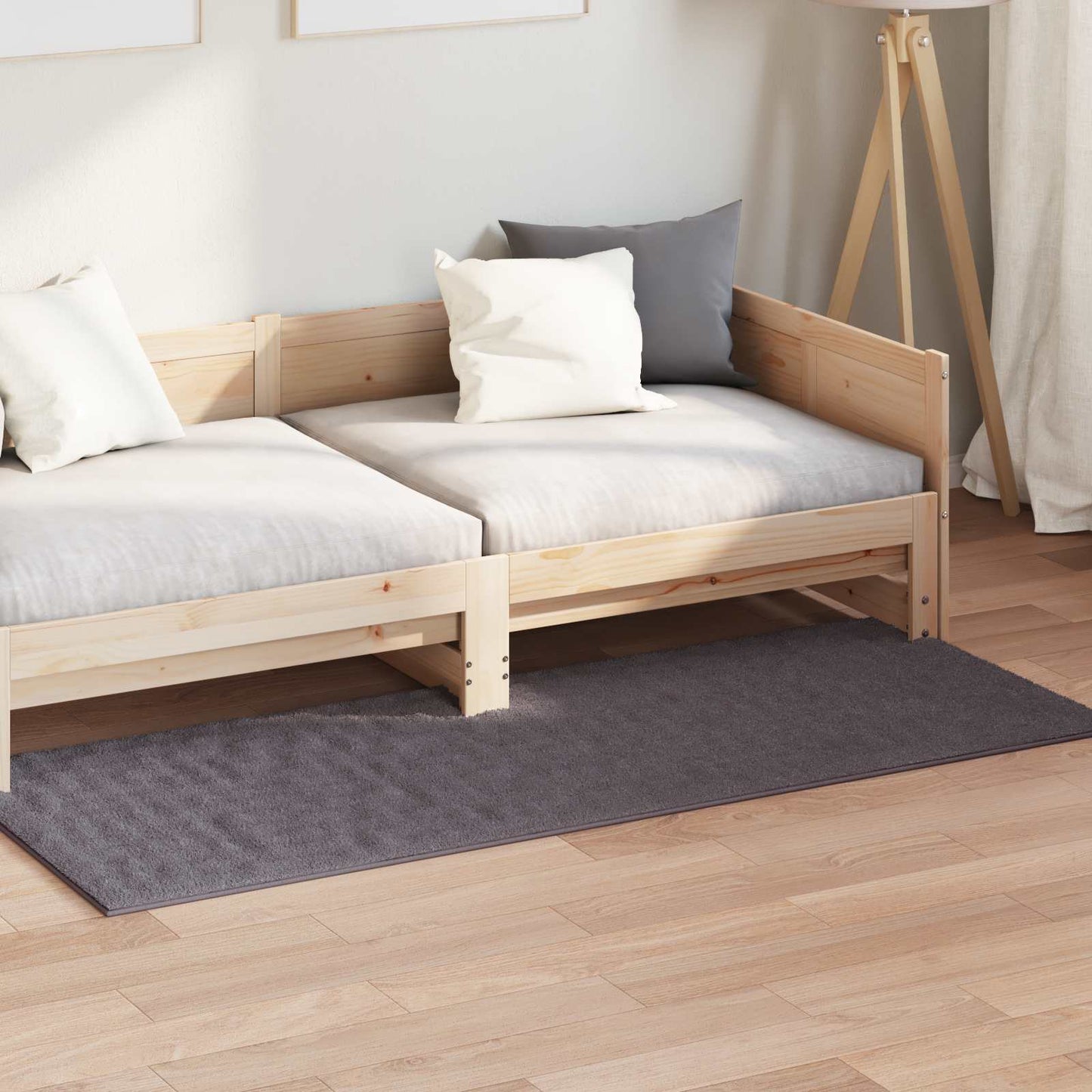 Bereichsteppiche SIROLO Anthrazit 200 x 80 cm Polyester