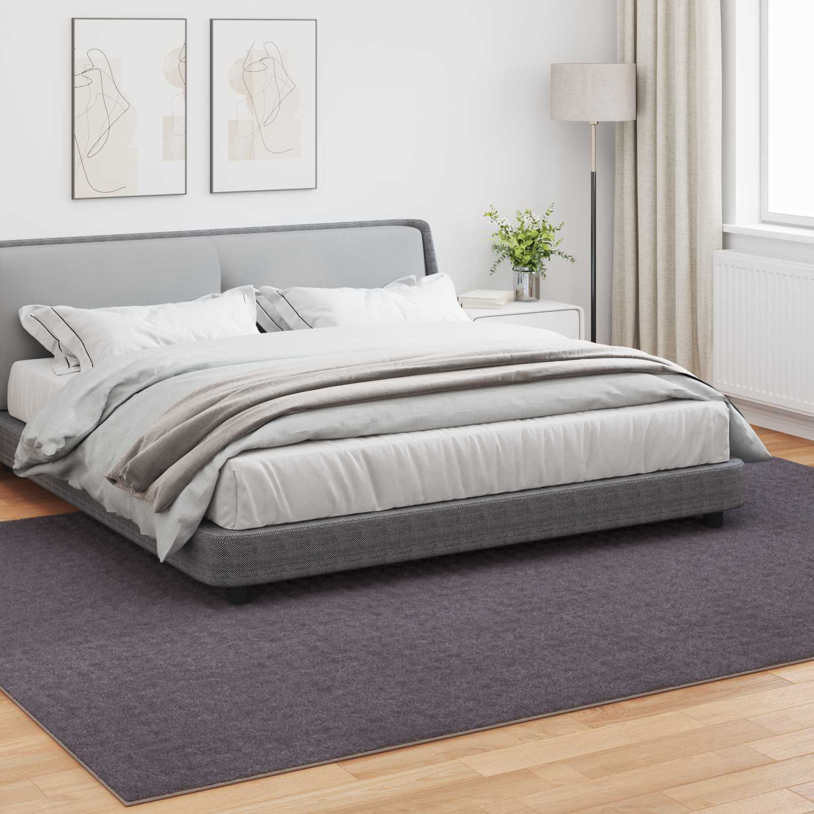 Bereichsteppiche SIROLO Anthrazit 340 x 240 cm Polyester