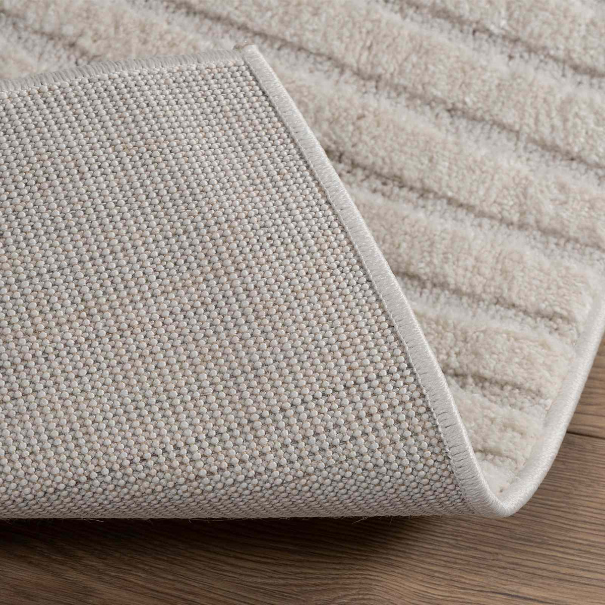 Innenteppich GALATI Creme 80 x 150 cm Polyester Medium Pile