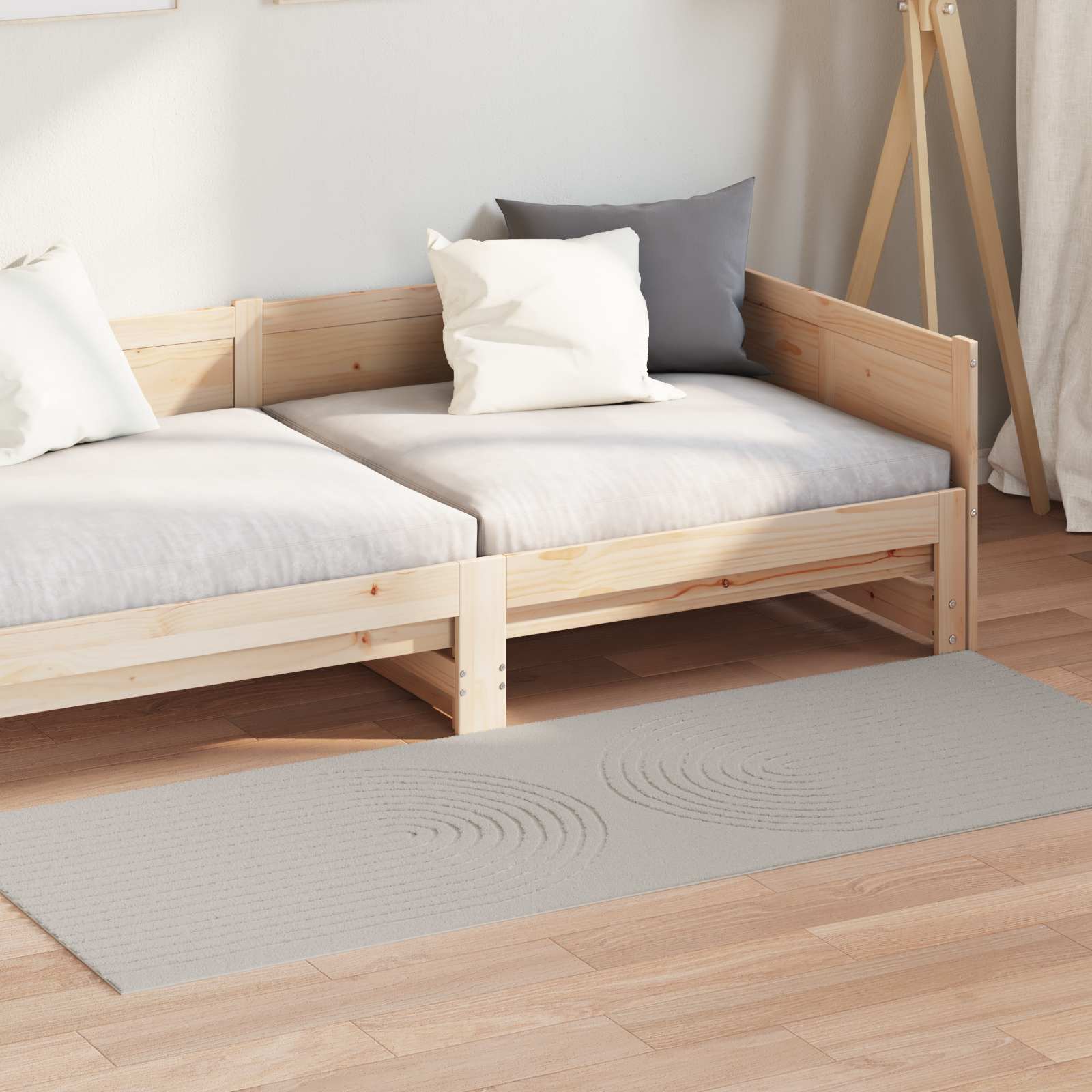 Innenteppich GALATI Creme 150 x 80 cm Polyester