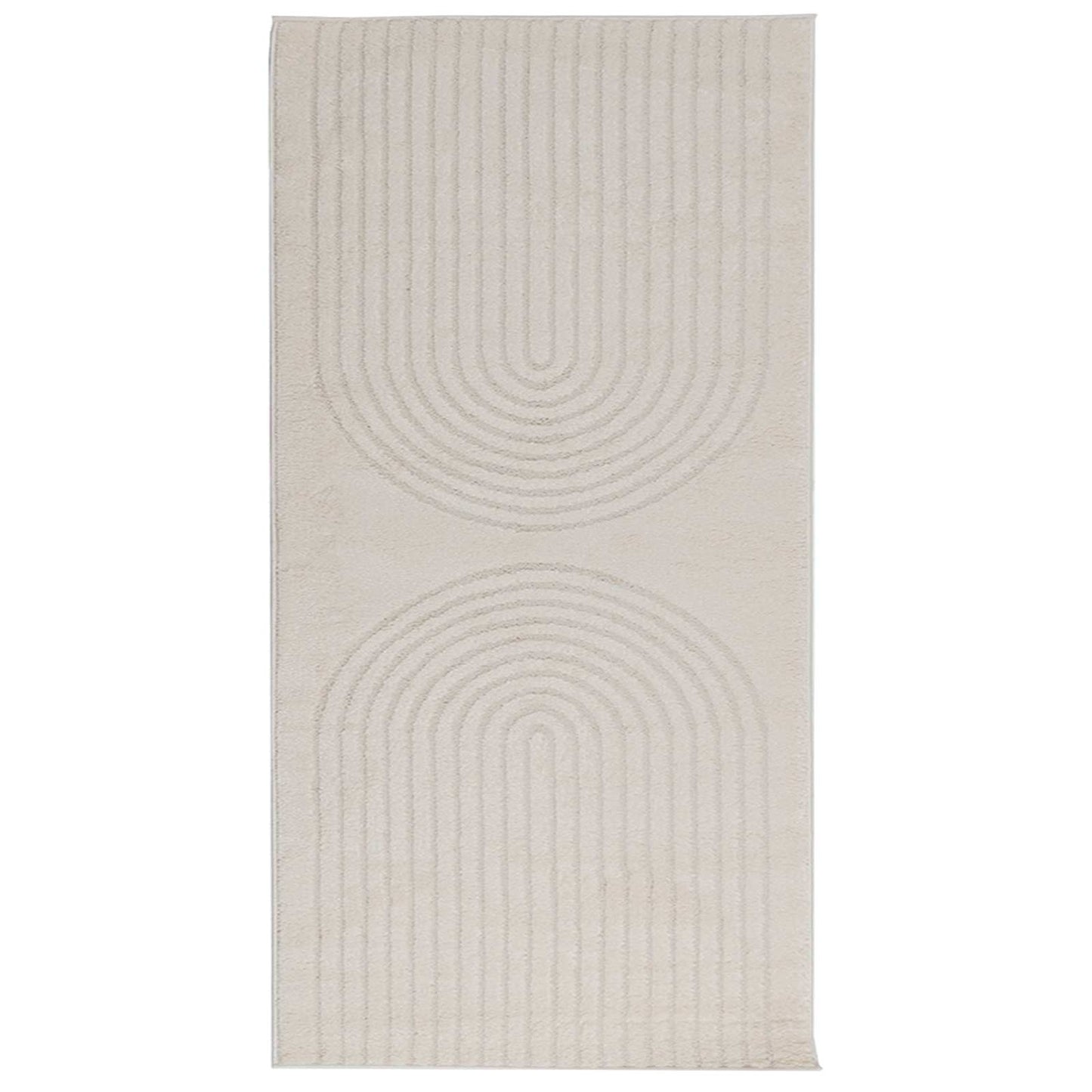 Innenteppich GALATI Creme 150 x 80 cm Polyester