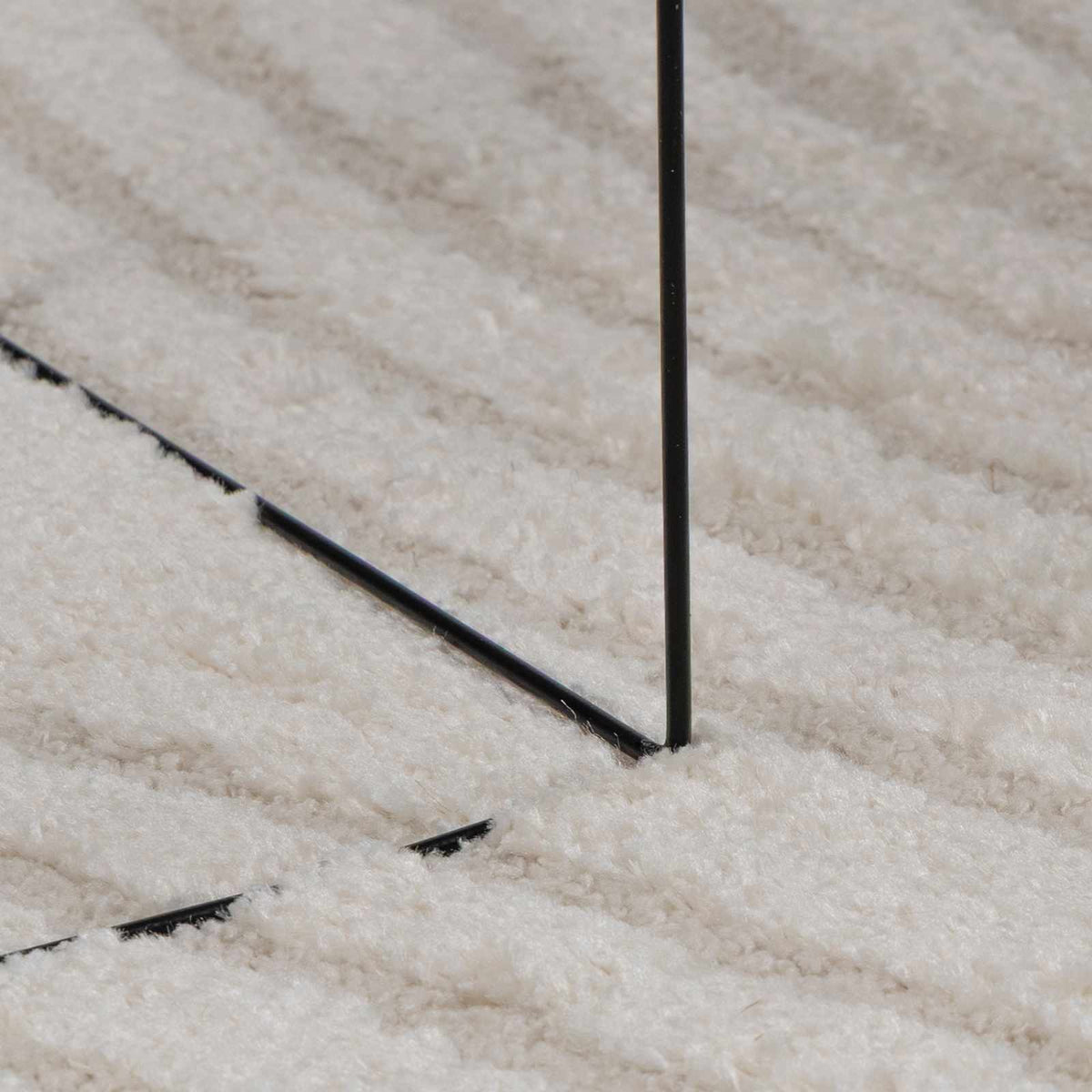 Innenteppich GALATI Creme 200 x 280 cm Polyester Medium Pile