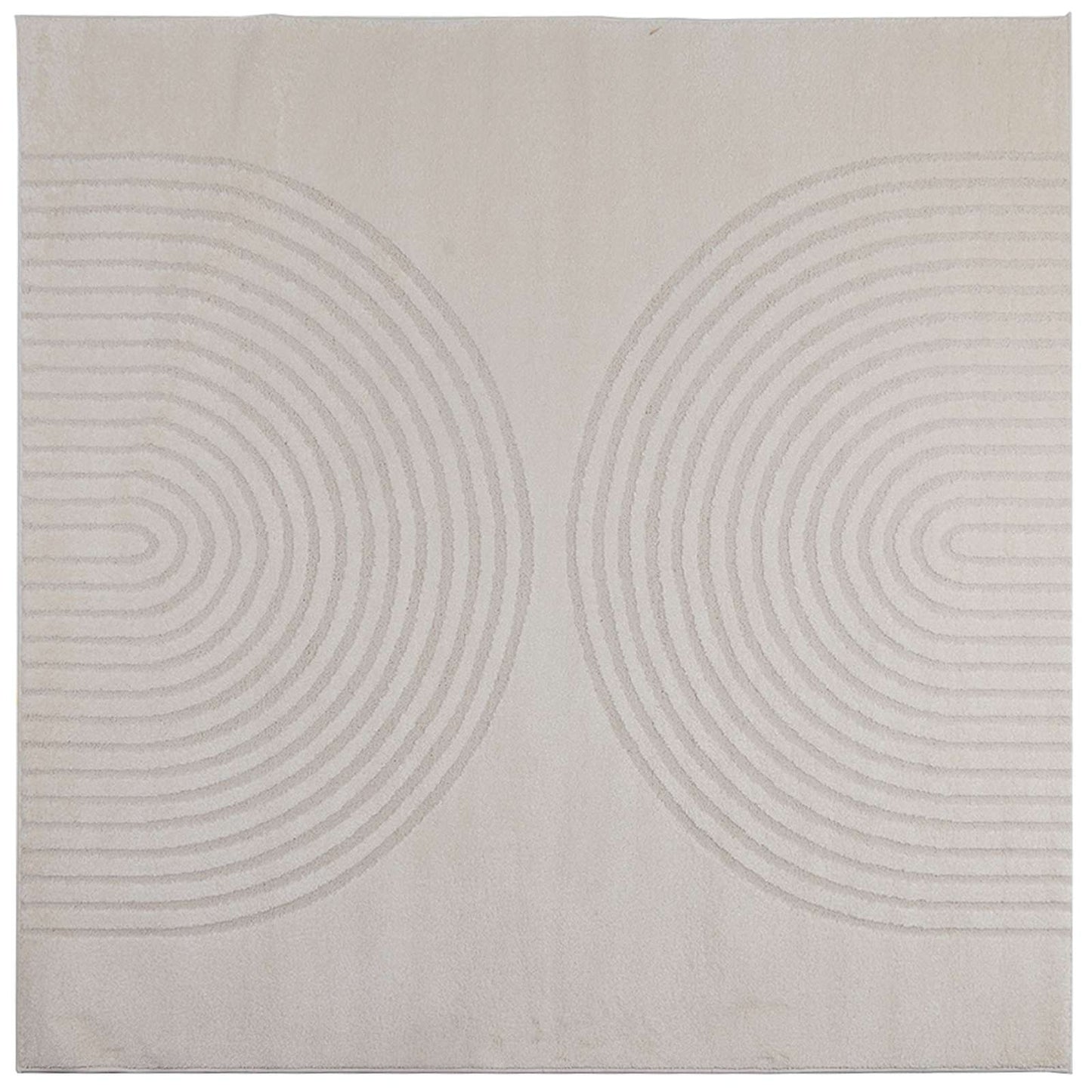 Innenteppich GALATI Creme 200 x 200 cm Polyester