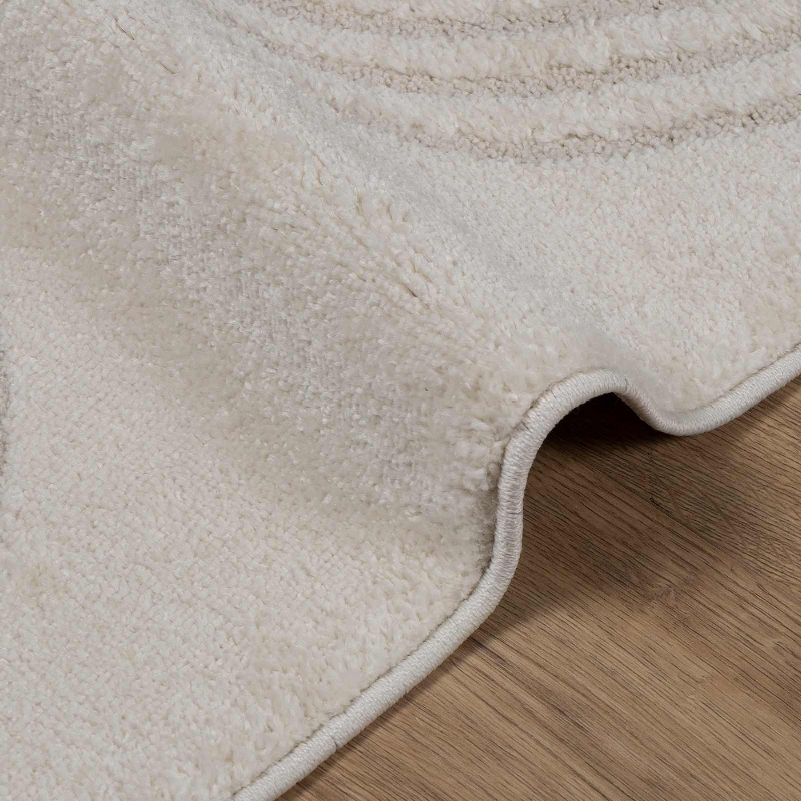 Innenteppich GALATI Creme 240 x 240 cm Polyester