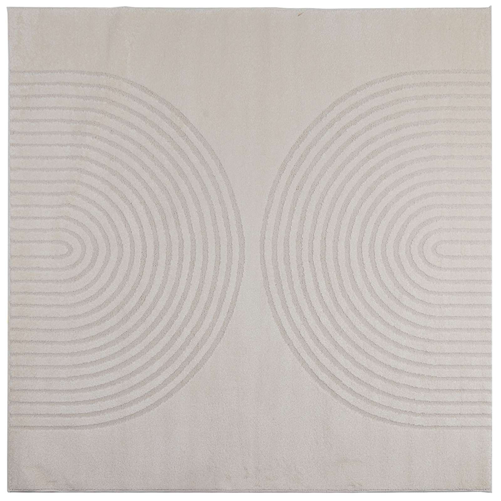 Innenteppich GALATI Creme 240 x 240 cm Polyester