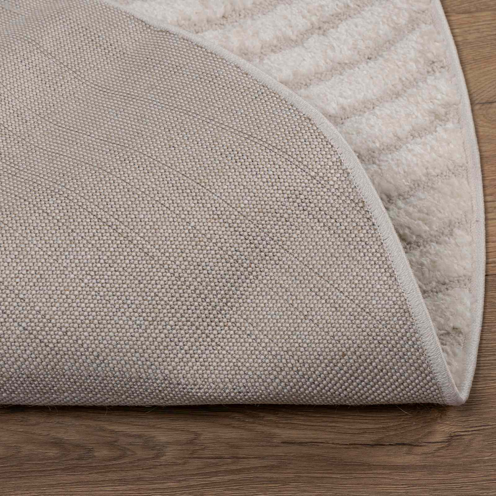 Innenteppich GALATI Creme Ø 200 CM Polyester