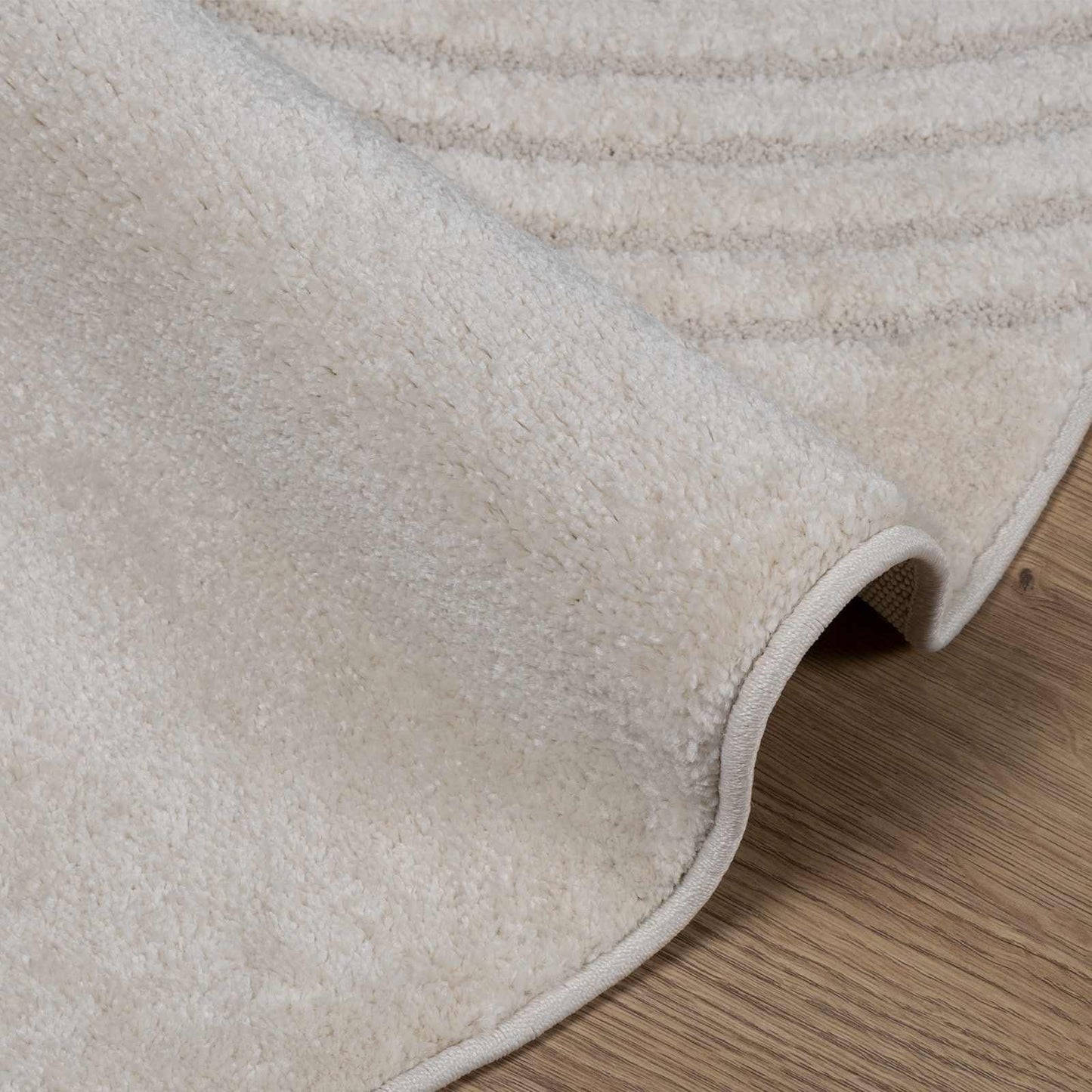 Innenteppich GALATI Creme Ø 200 CM Polyester