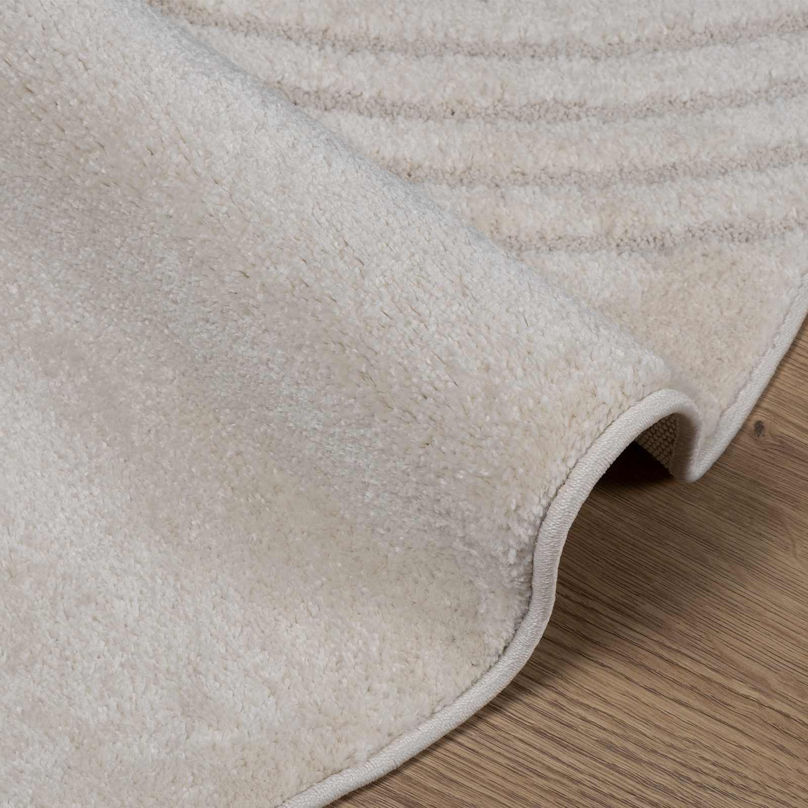 Innenteppich GALATI Creme Ø 200 CM Polyester