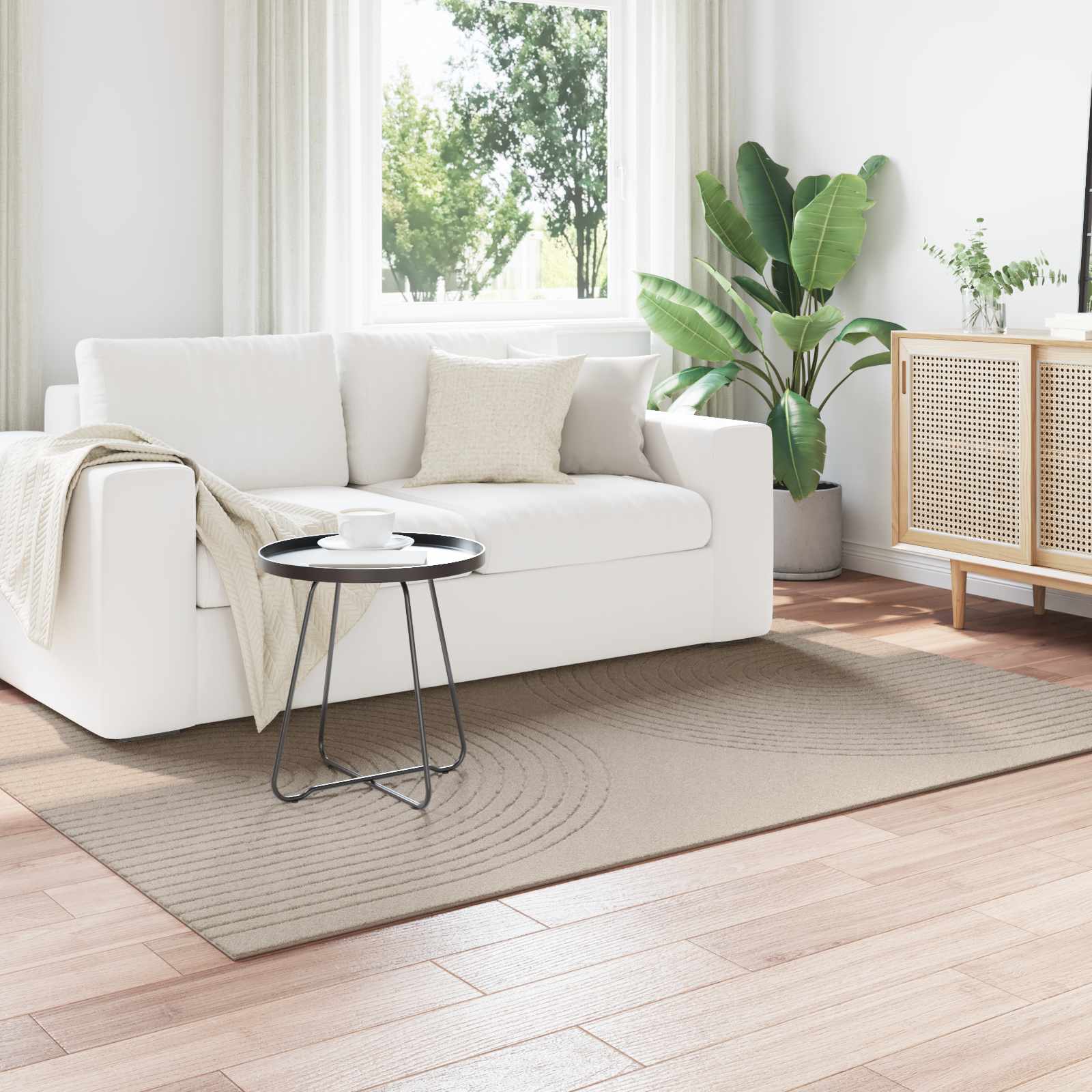 Innenteppich GALATI Beige 230 x 160 cm Polyester