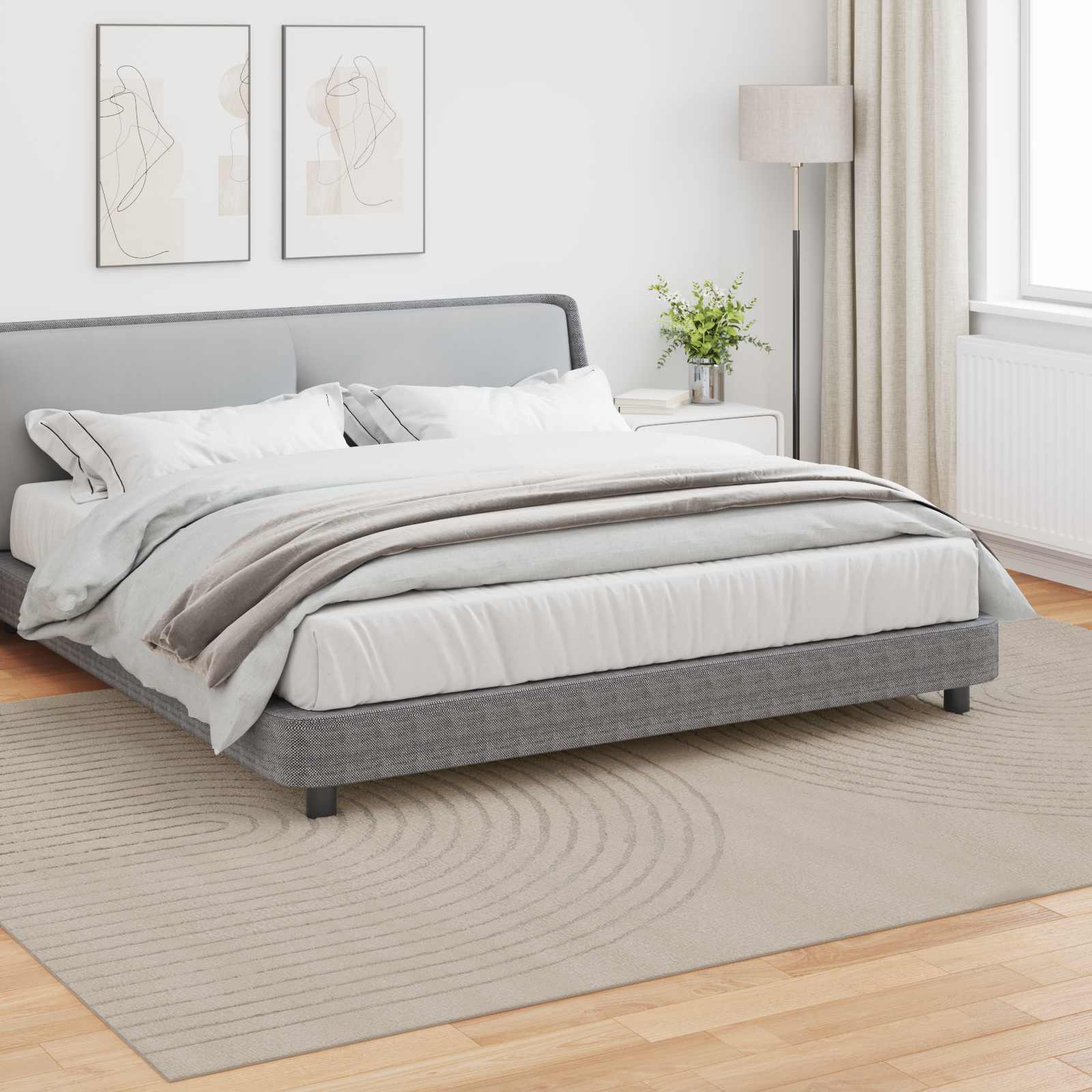 Innenteppich GALATI Beige 280 x 200 cm Polyester