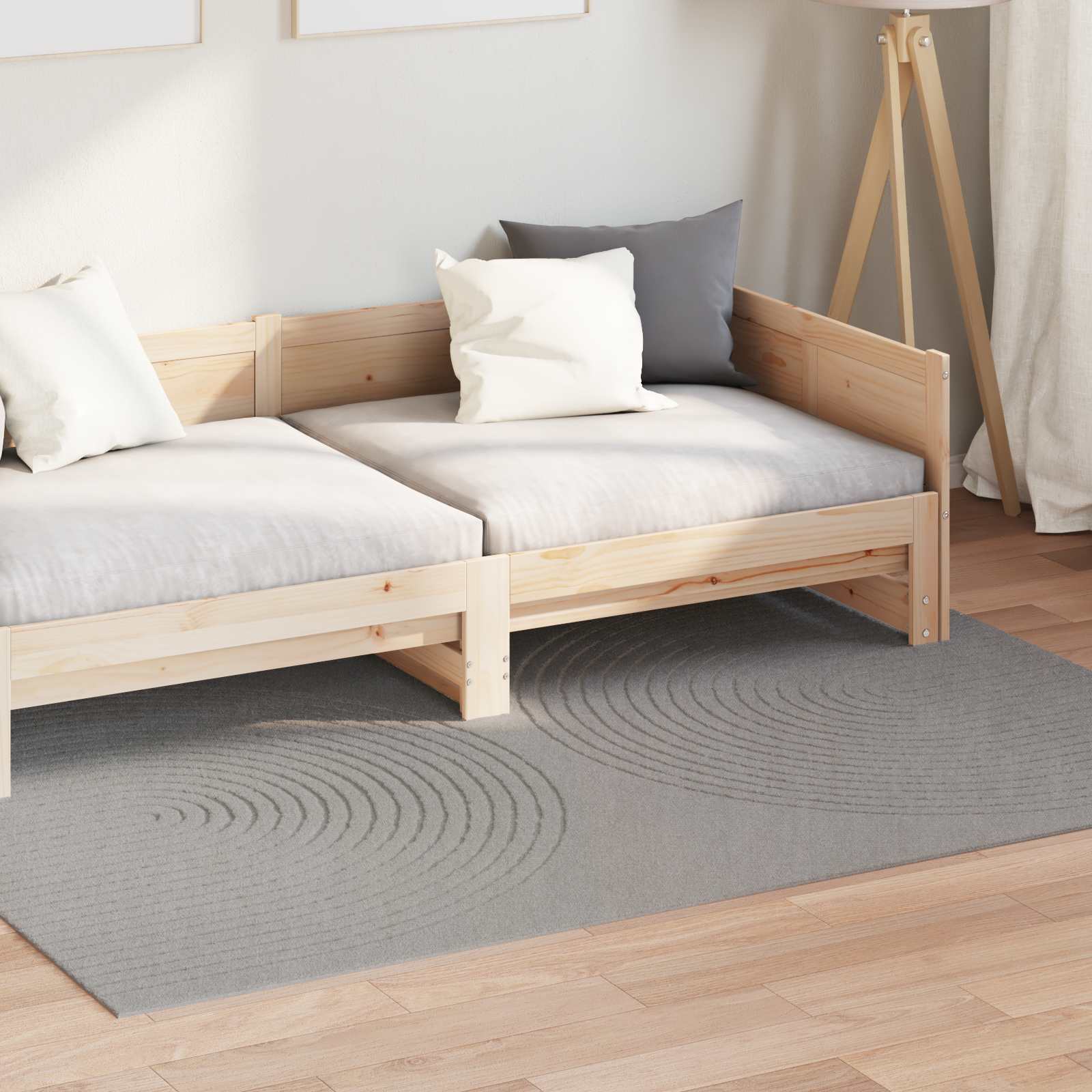 Innenteppich GALATI Grau 230 x 160 cm Polyester