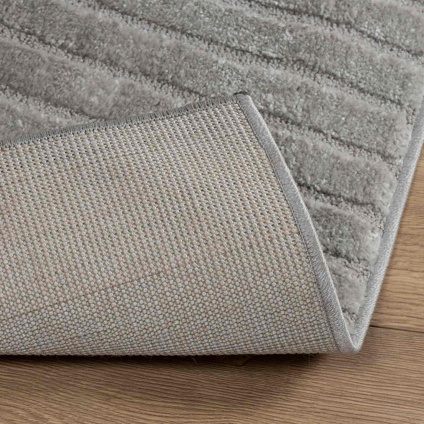 Innenteppich GALATI Grau 200 x 200 cm Polyester