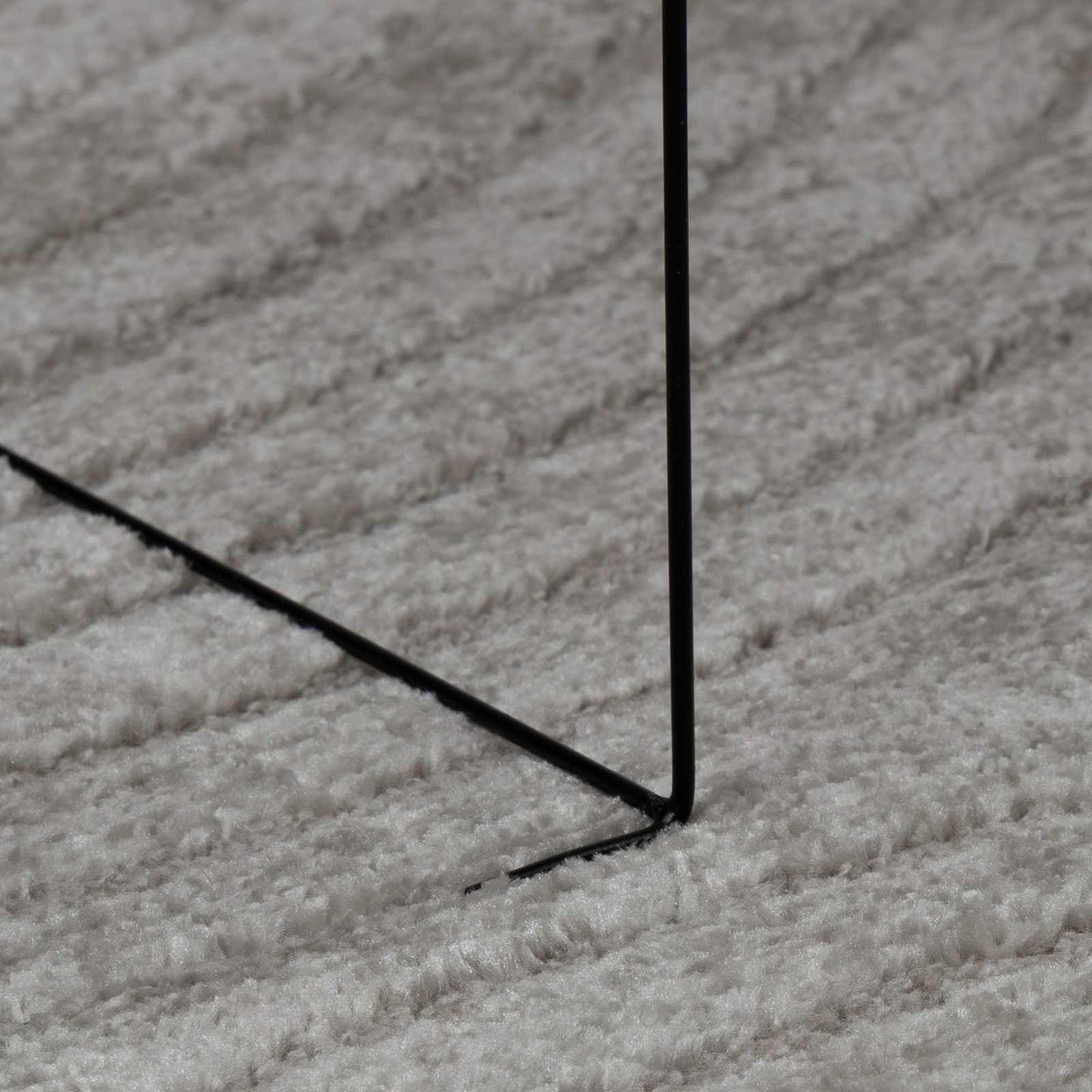 Innenteppich GALATI Grau 200 x 200 cm Polyester