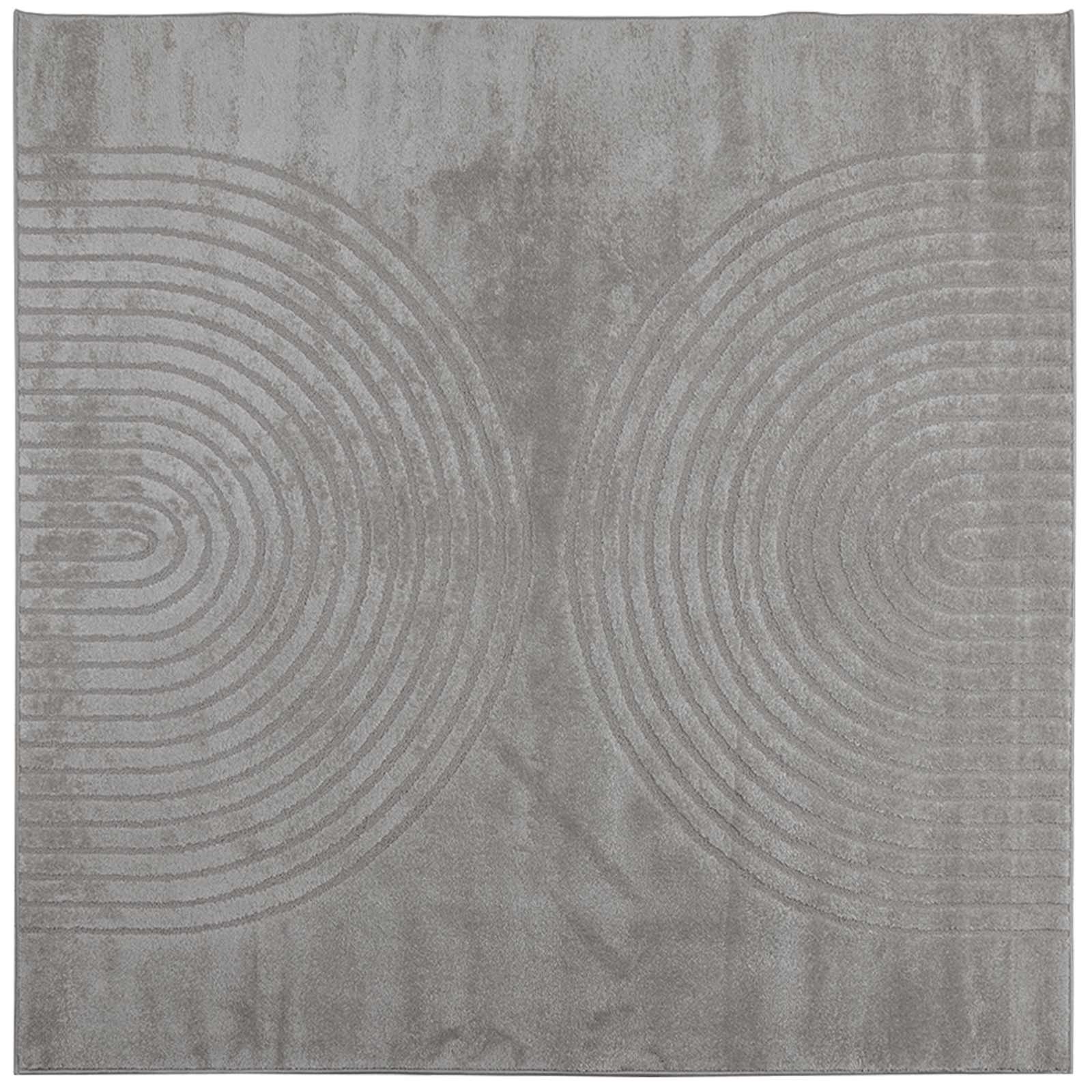 Innenteppich GALATI Grau 240 x 240 cm Polyester