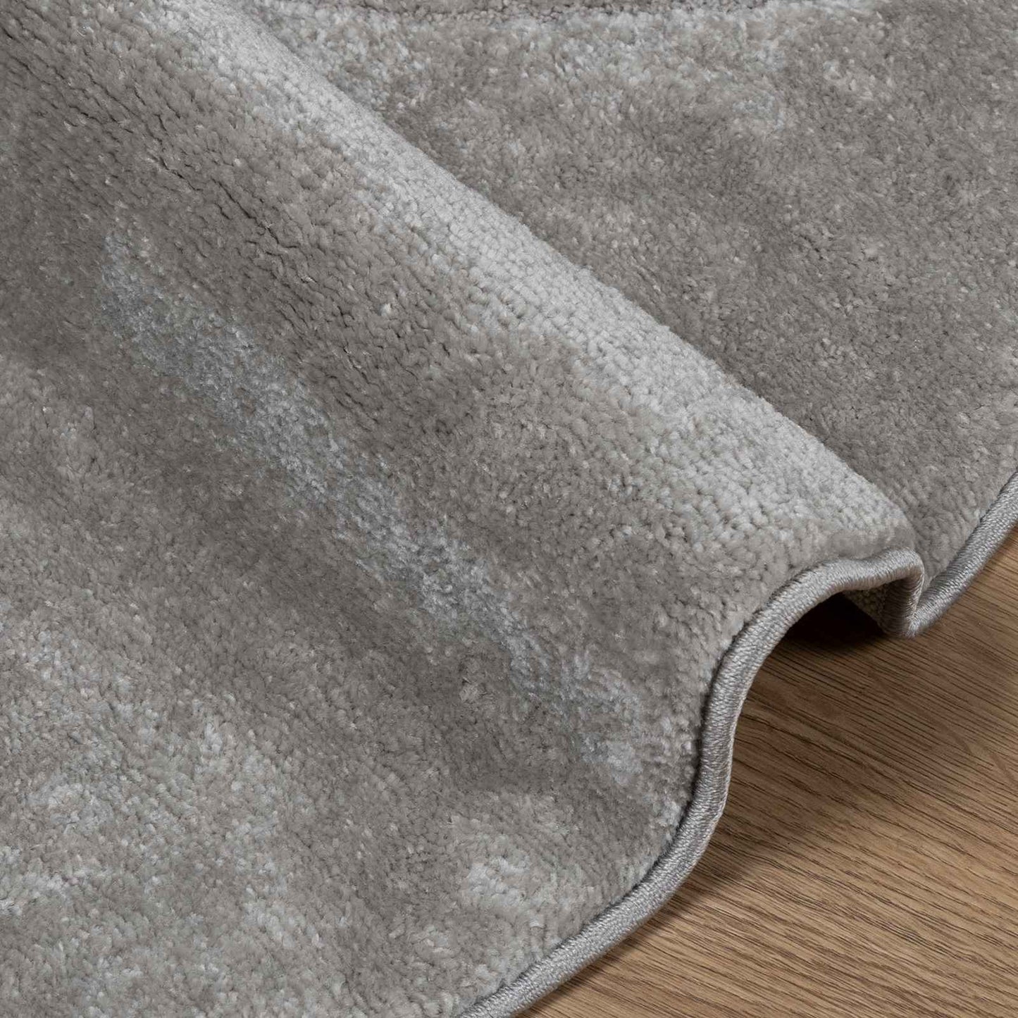 Innenteppich GALATI Grau Ø 120 CM Polyester