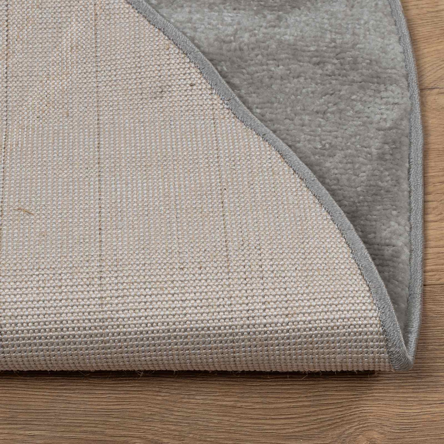 Innenteppich GALATI Grau Ø 200 CM Polyester