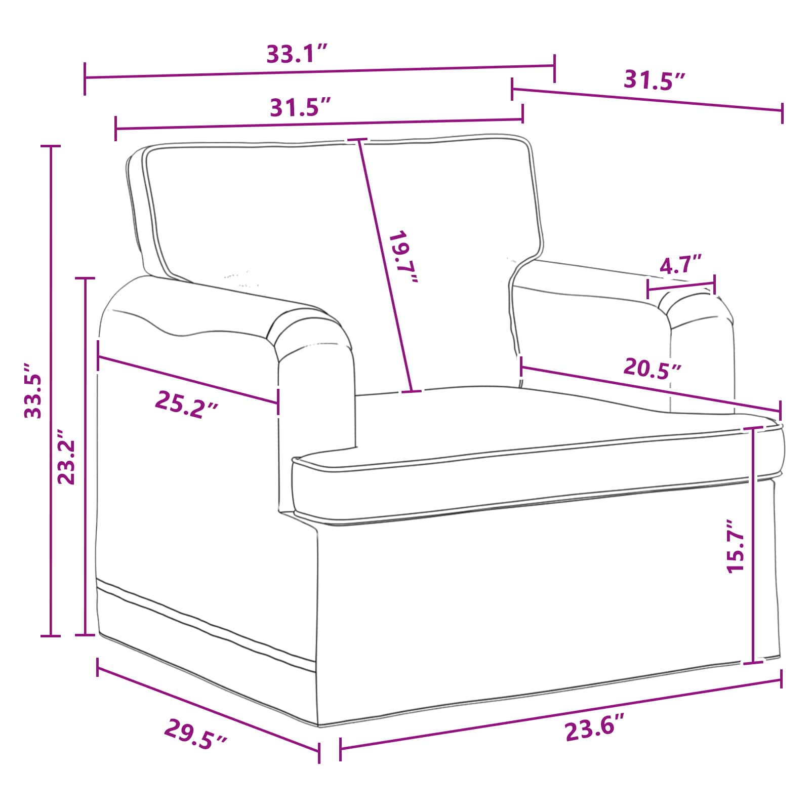 Sofa Set 2 stk. Dunkelgrau Stoff
