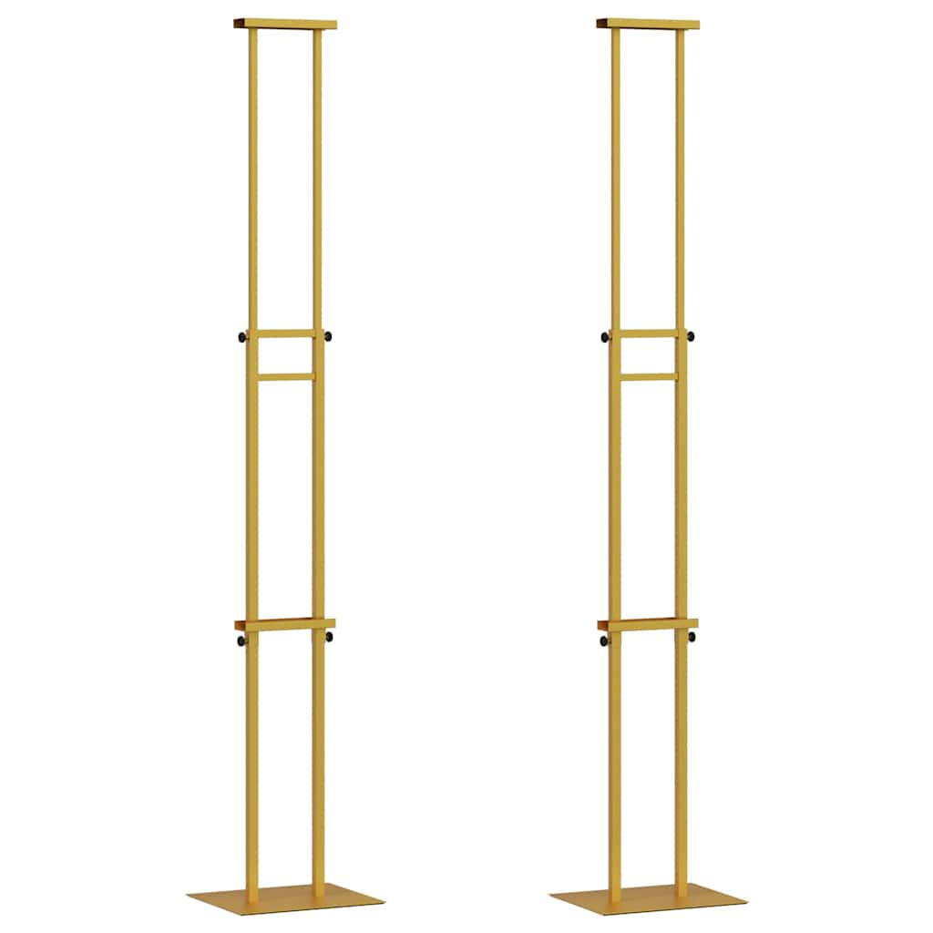 Messestände 2 stk. Gold 30 x 23,5 x 210 cm Stahl