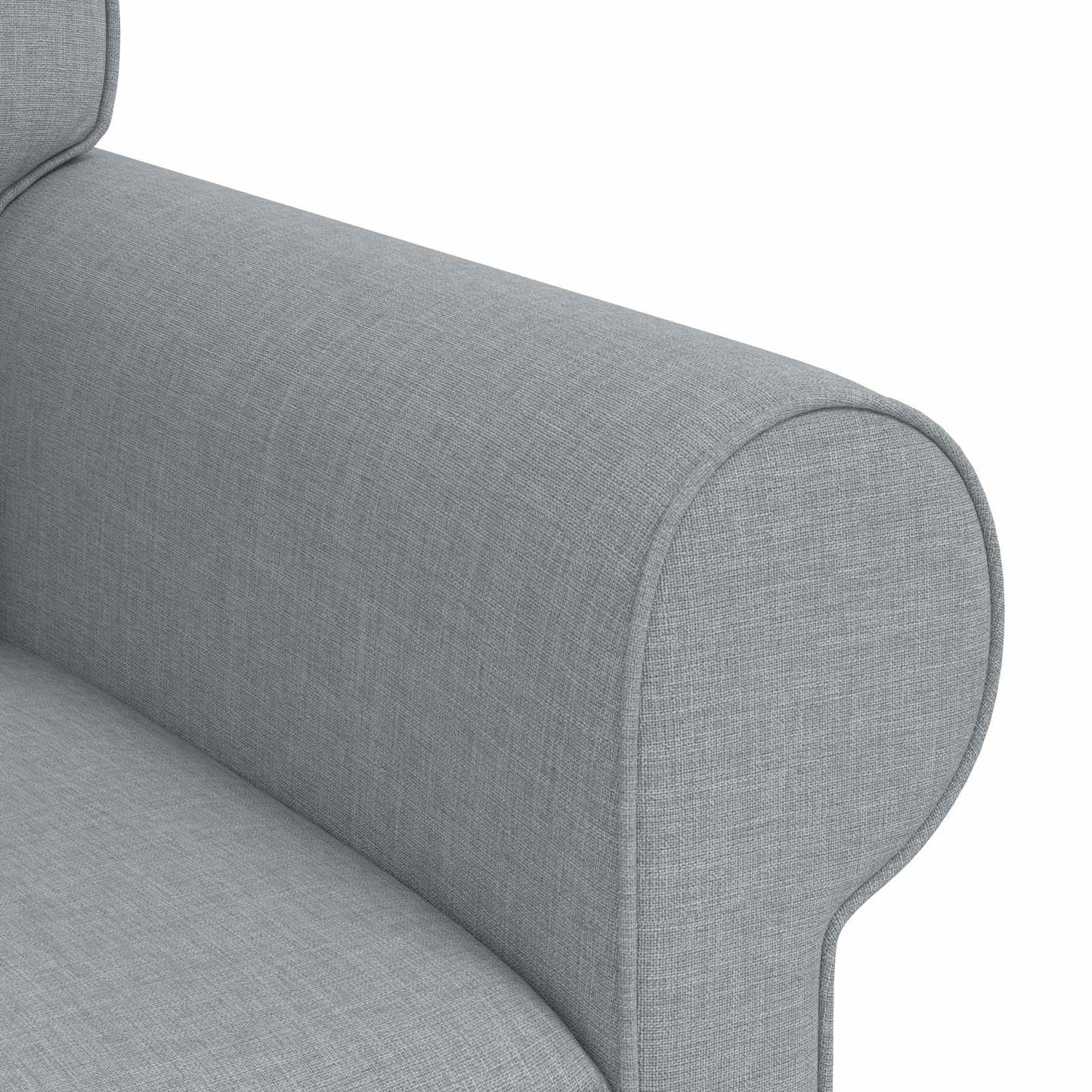 Sofa Hellgrau 95 x 82 x 80 cm Stoff