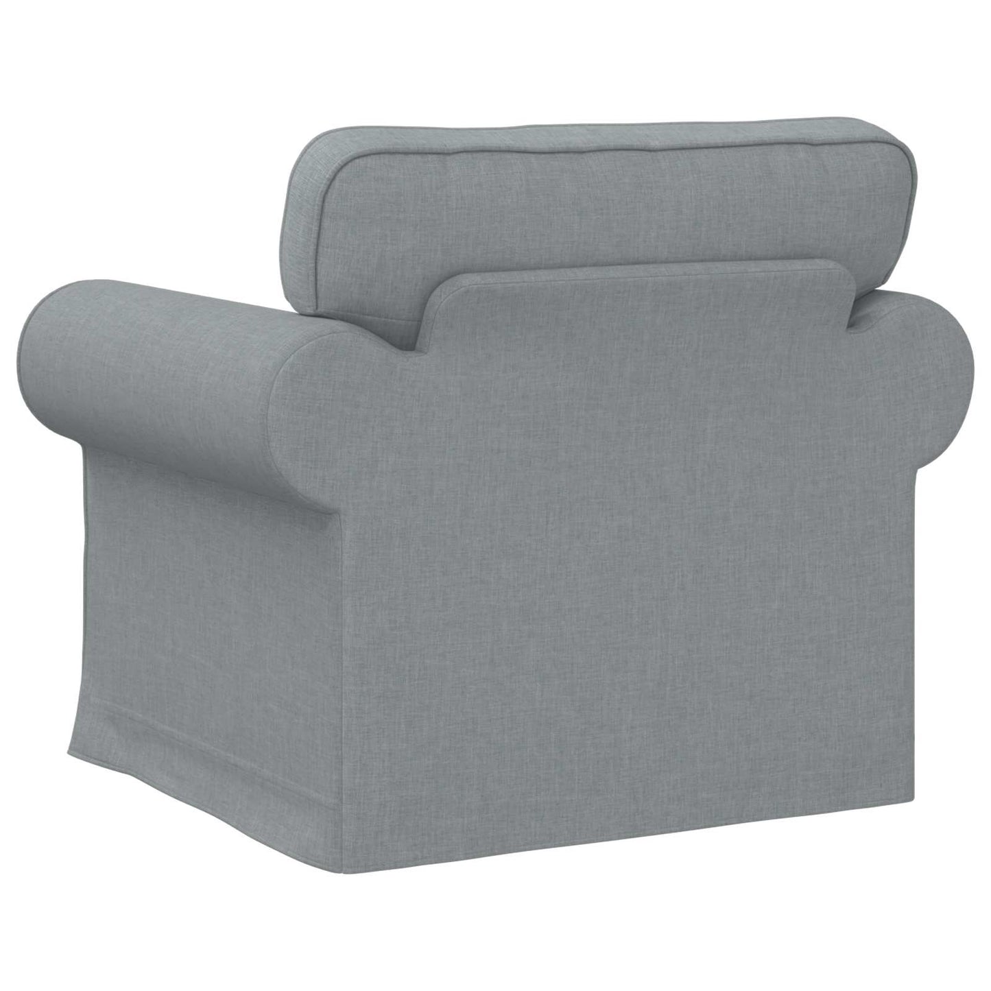 Sofa Hellgrau 95 x 82 x 80 cm Stoff