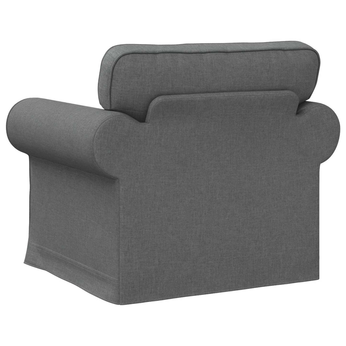 Sofa Dunkelgrau 95 x 82 x 80 cm Stoff