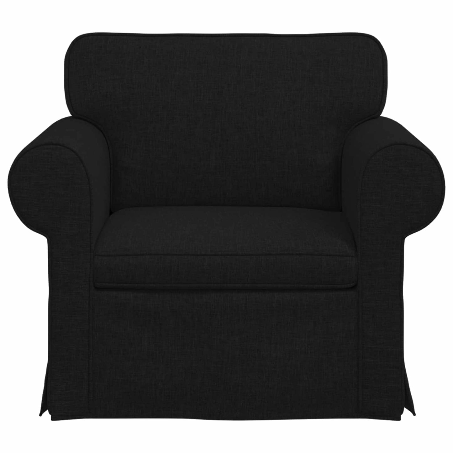 Sofa Schwarz 95 x 82 x 80 cm Stoff