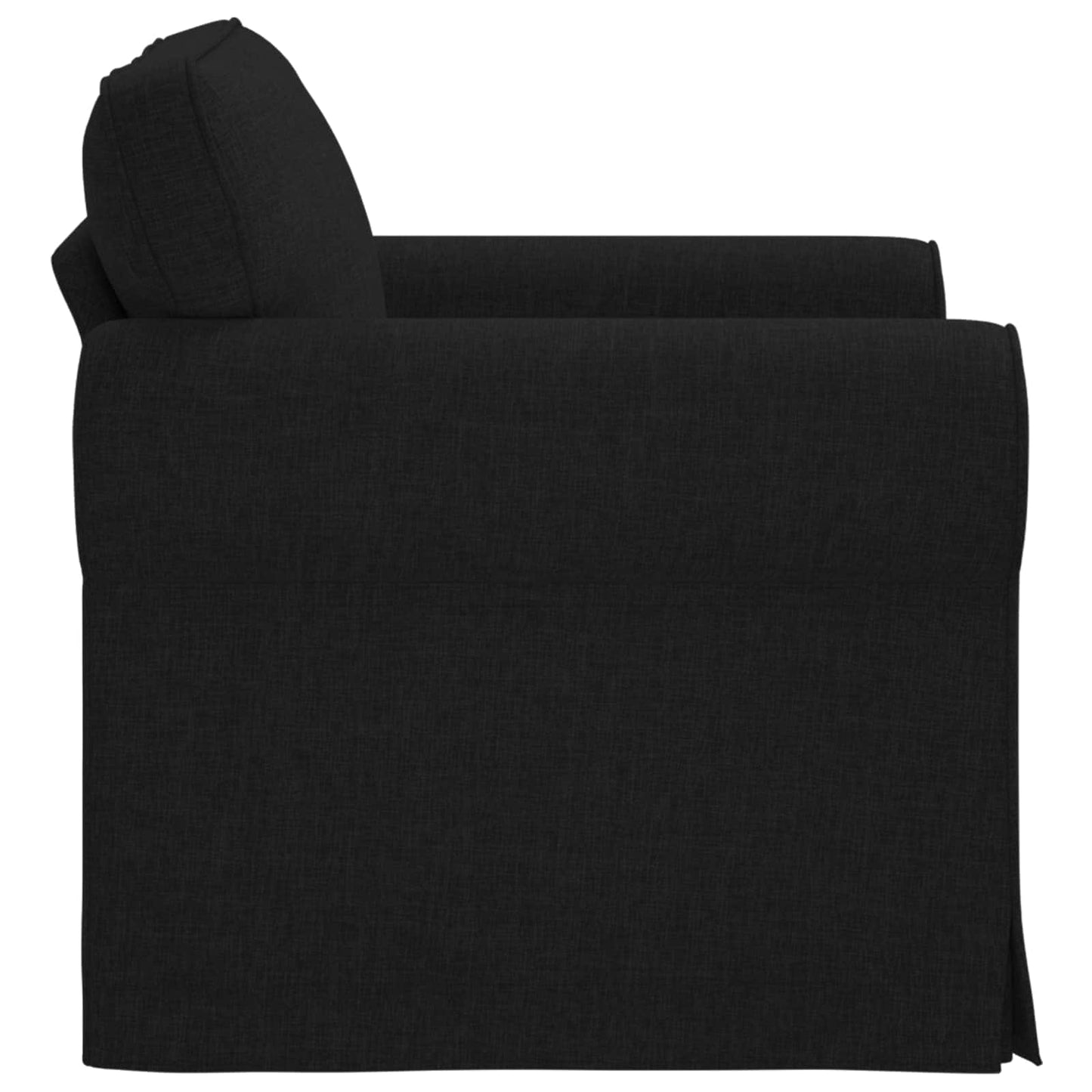 Sofa Schwarz 95 x 82 x 80 cm Stoff