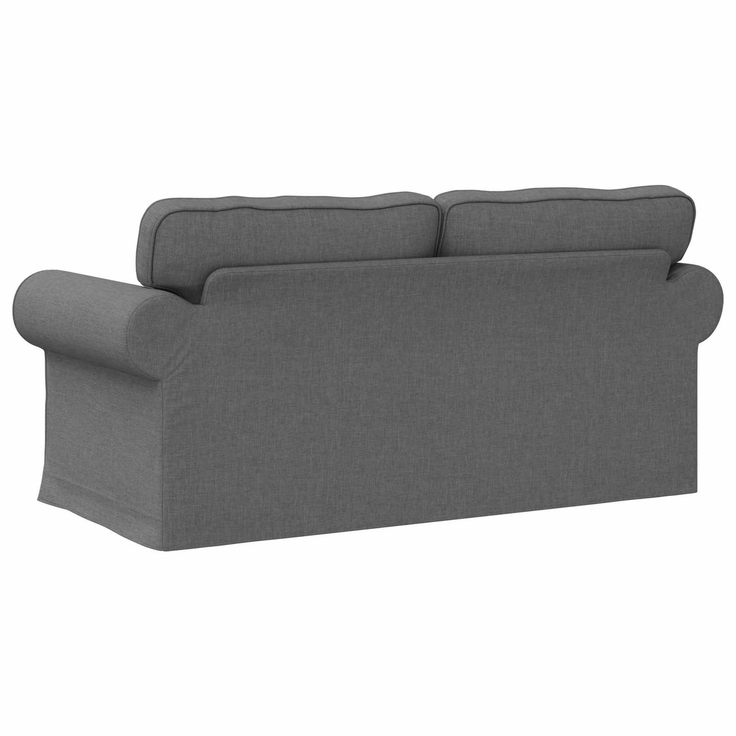 Sofa Dunkelgrau 175 x 82 x 80 cm Stoff
