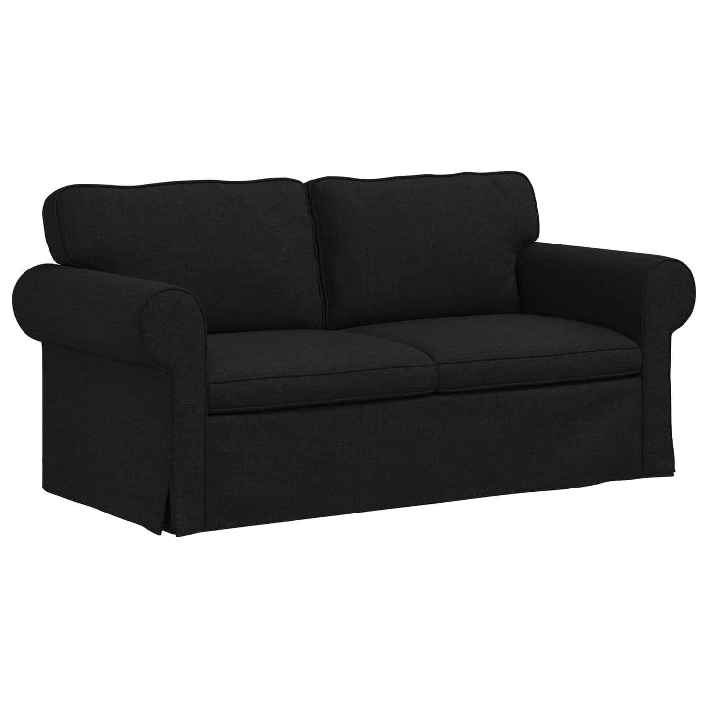 Sofa Schwarz 175 x 82 x 80 cm Stoff