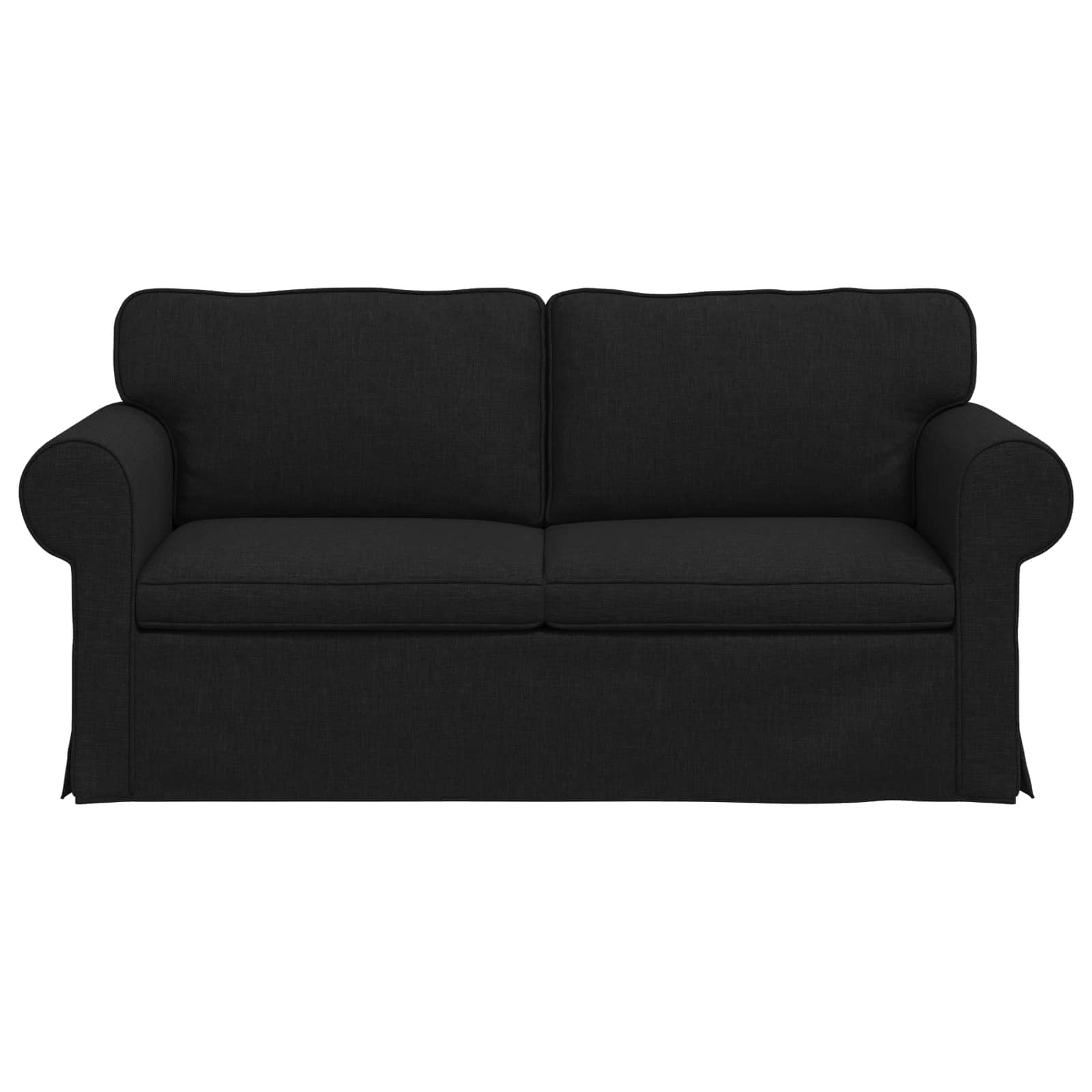 Sofa Schwarz 175 x 82 x 80 cm Stoff