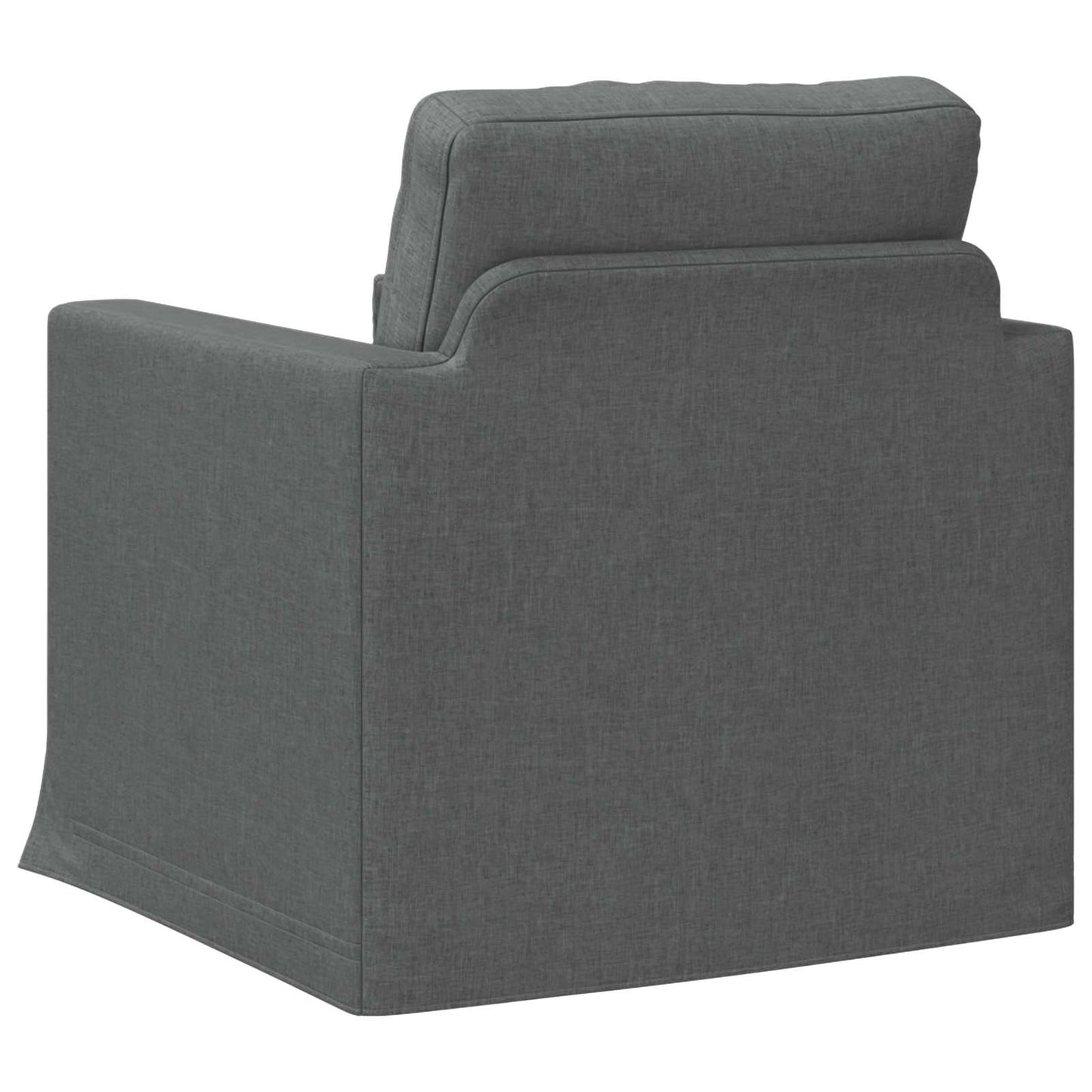 Sofa Dunkelgrau 78 x 78 x 80 cm Stoff