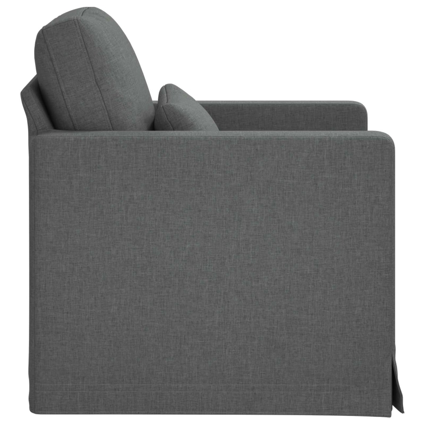 Sofa Dunkelgrau 78 x 78 x 80 cm Stoff