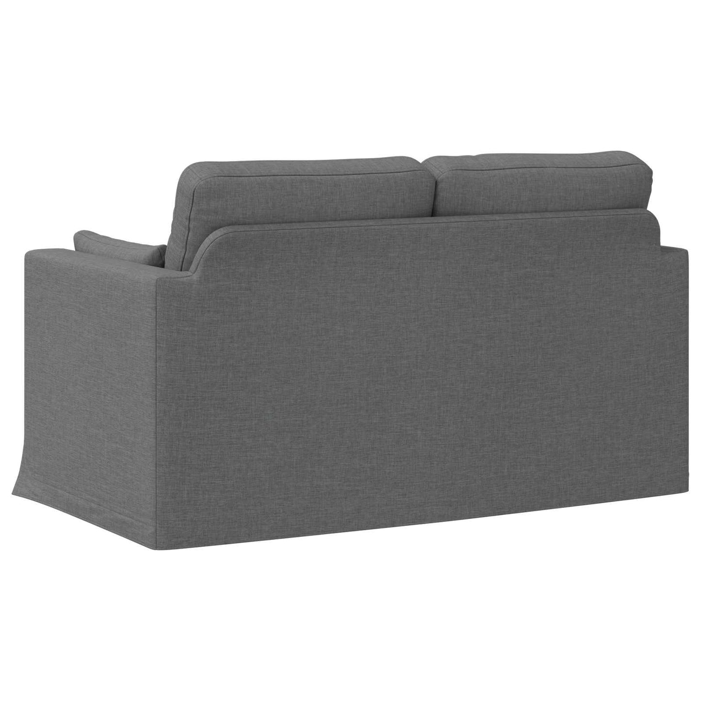 Sofa Dunkelgrau 139 x 78 x 80 cm Stoff
