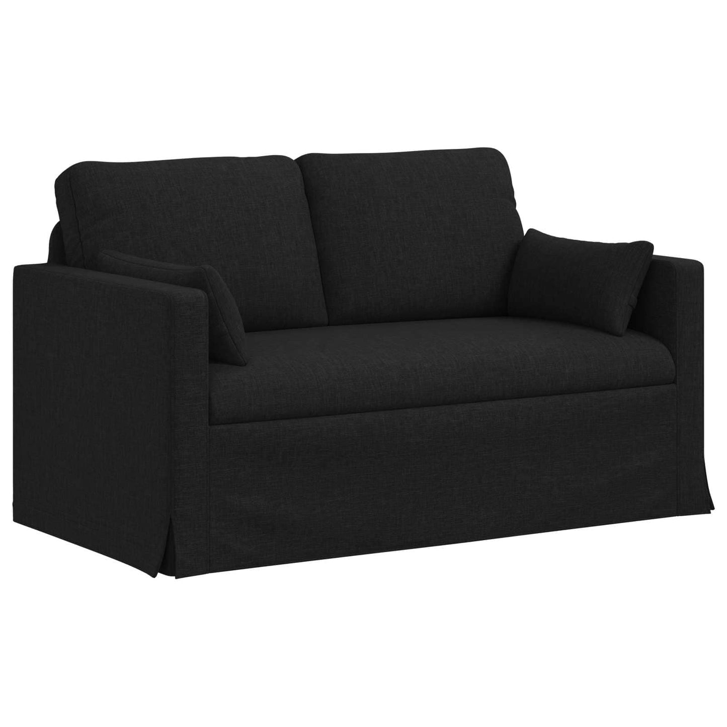 Sofa Schwarz 139 x 78 x 80 cm Stoff