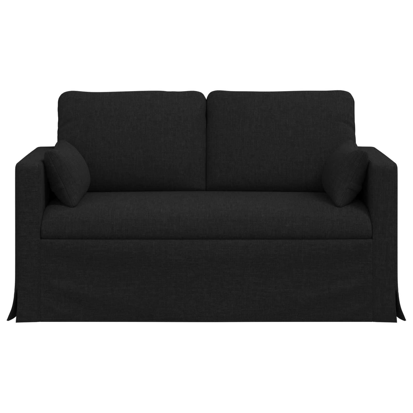 Sofa Schwarz 139 x 78 x 80 cm Stoff