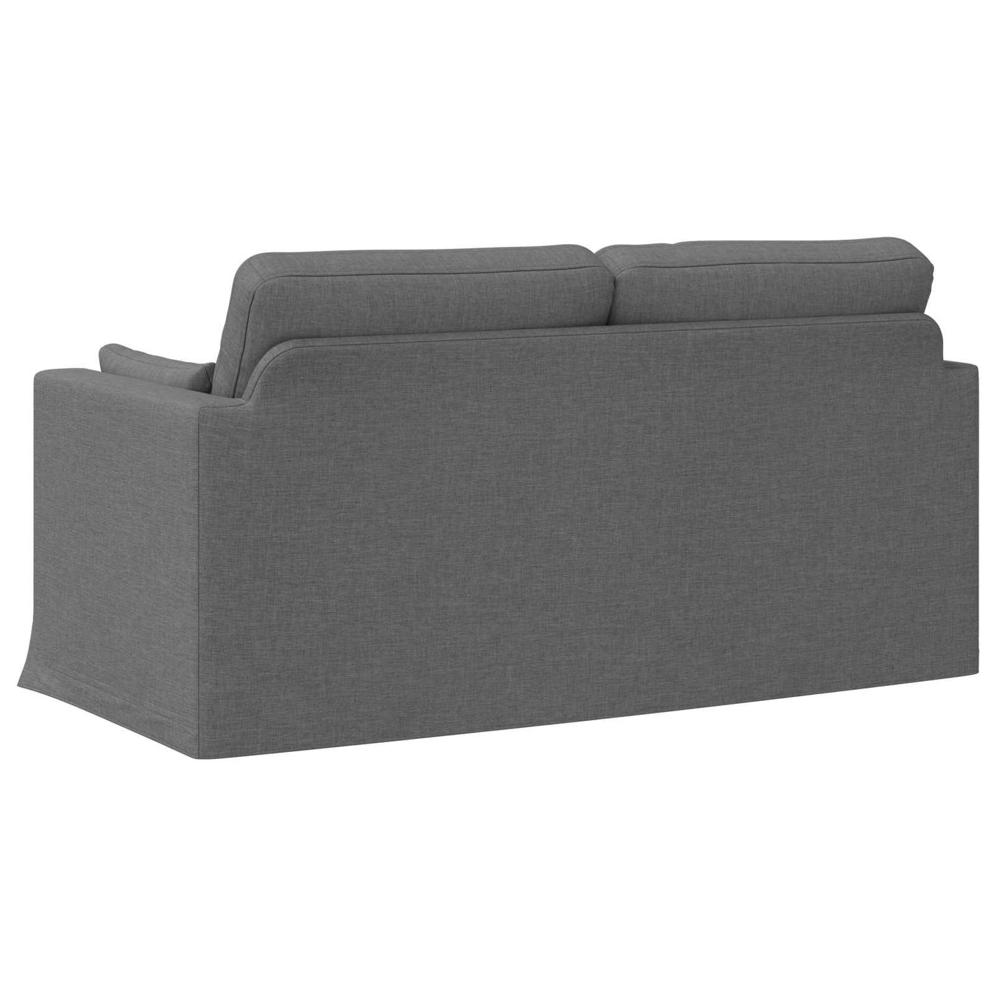 Sofa Dunkelgrau 158 x 78 x 80 cm Stoff